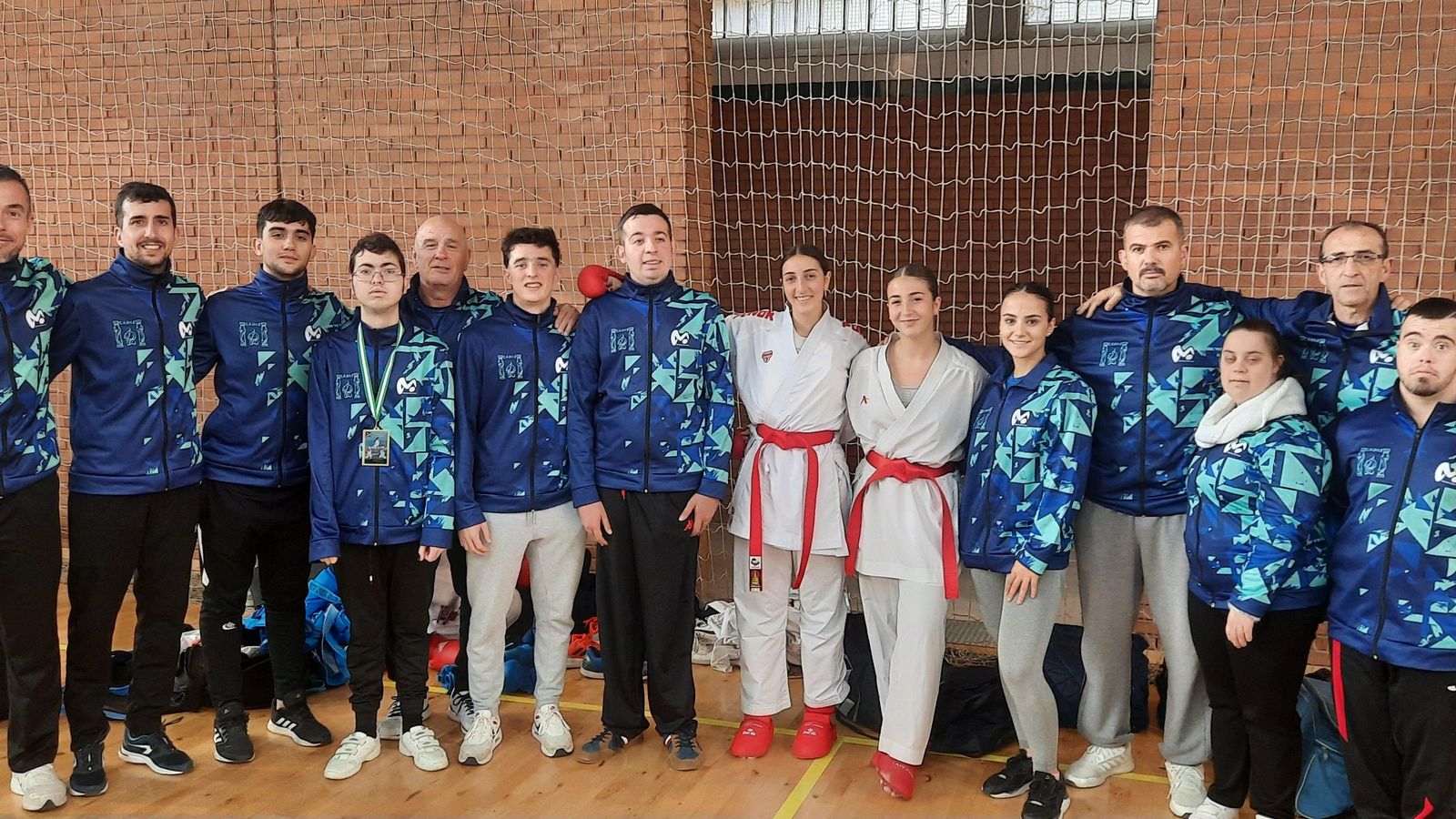 Los integrantes de la selección andaluza posaron juntos en Carranque.