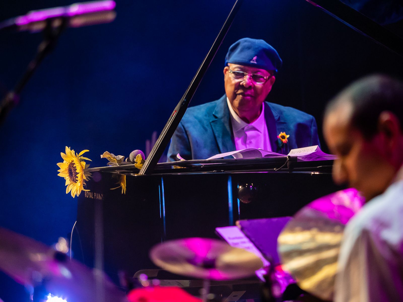 El pianista Chucho Valdés en el concierto solidario ofrecido en Torremolinos.