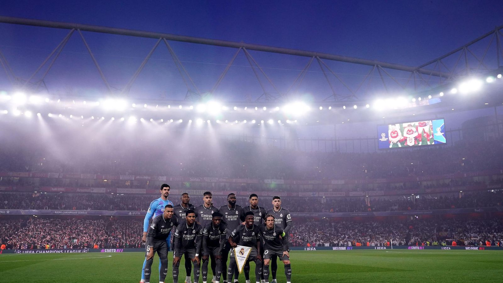 Las mejores fotos del Arsenal - Real Madrid