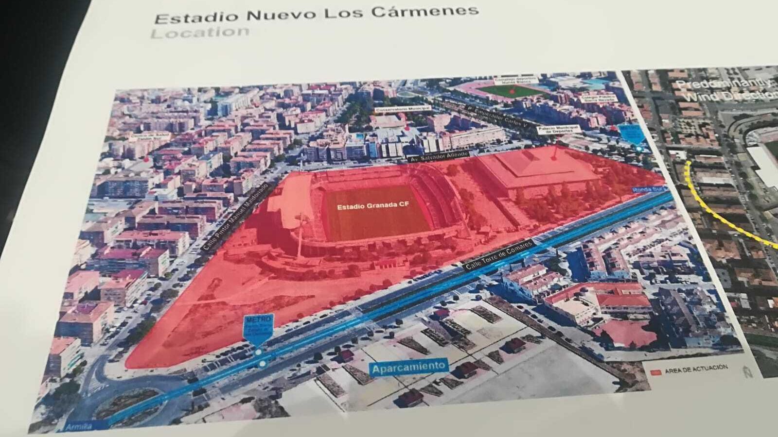 Se ocupará toda la manzana