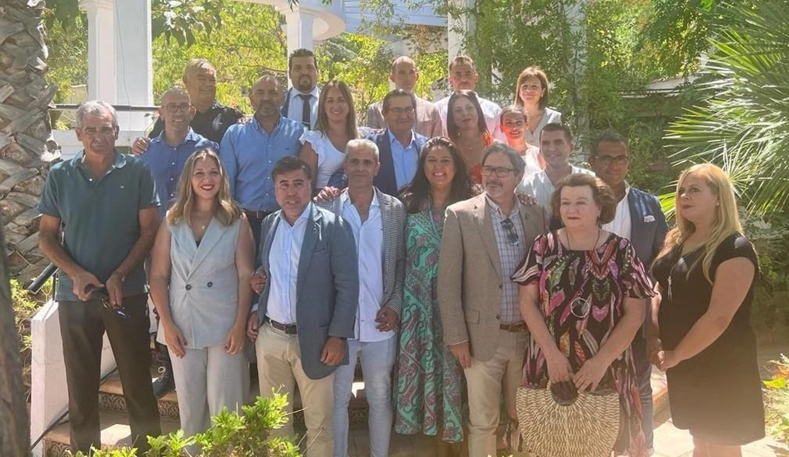 Los asistentes al encuentro, celebrado en la provincia de Jaén.