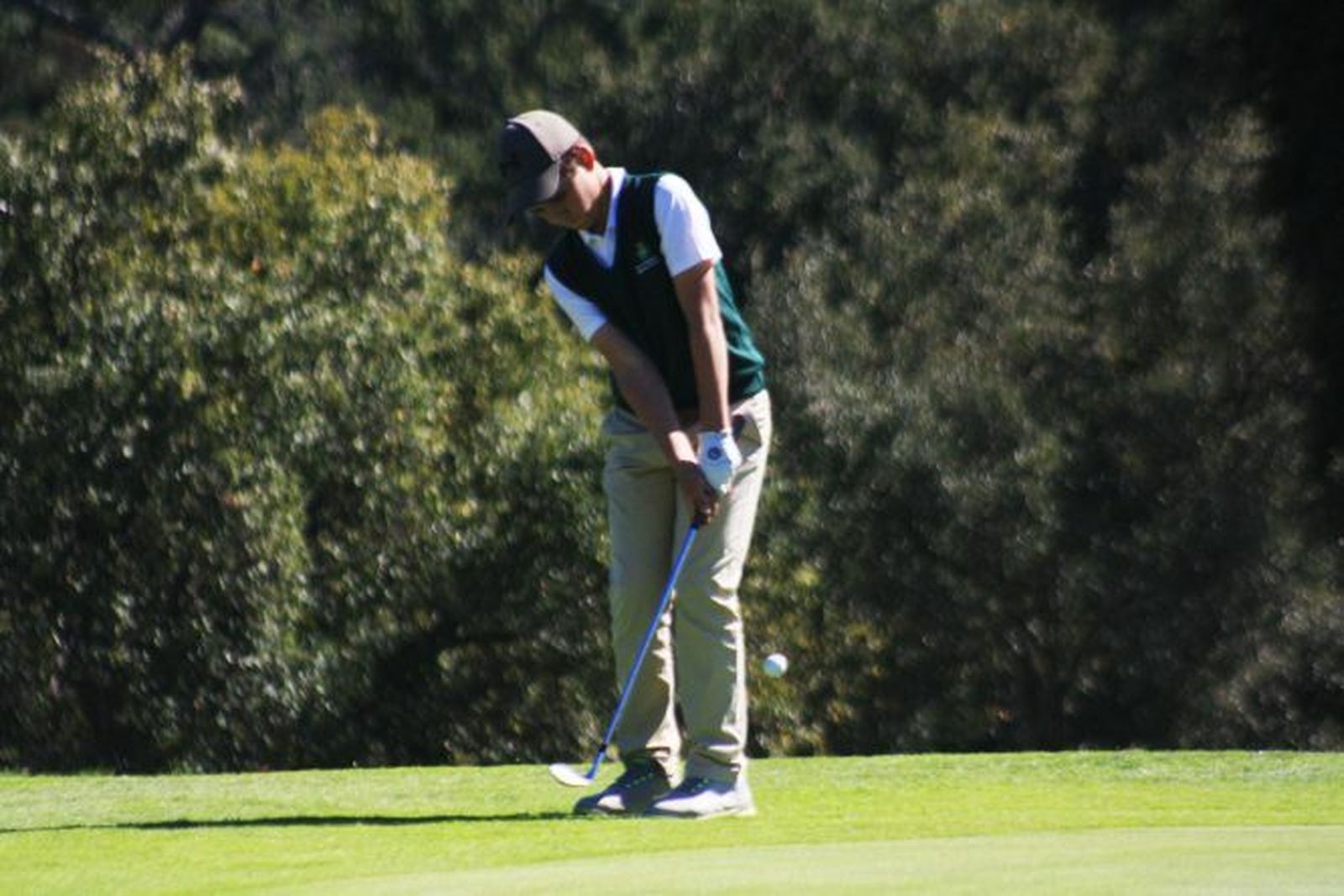 El golfista sanroqueño Ángel Ayora