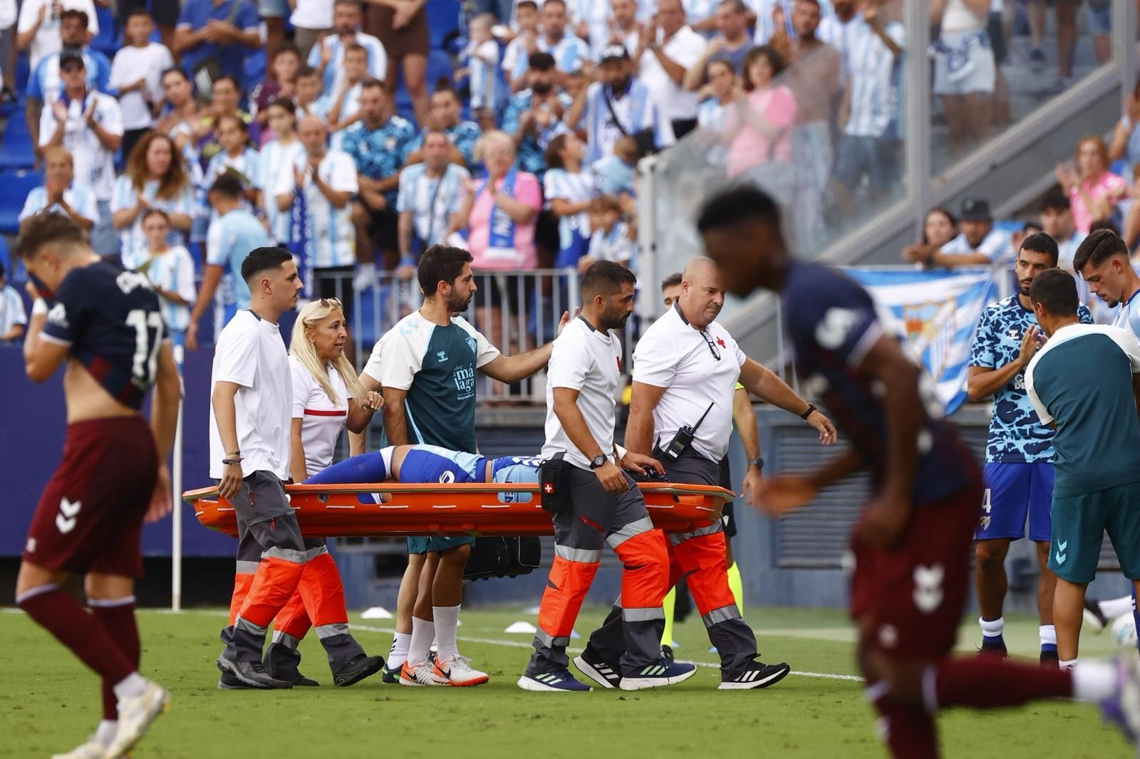 El Málaga CF - SD Eibar, en fotos