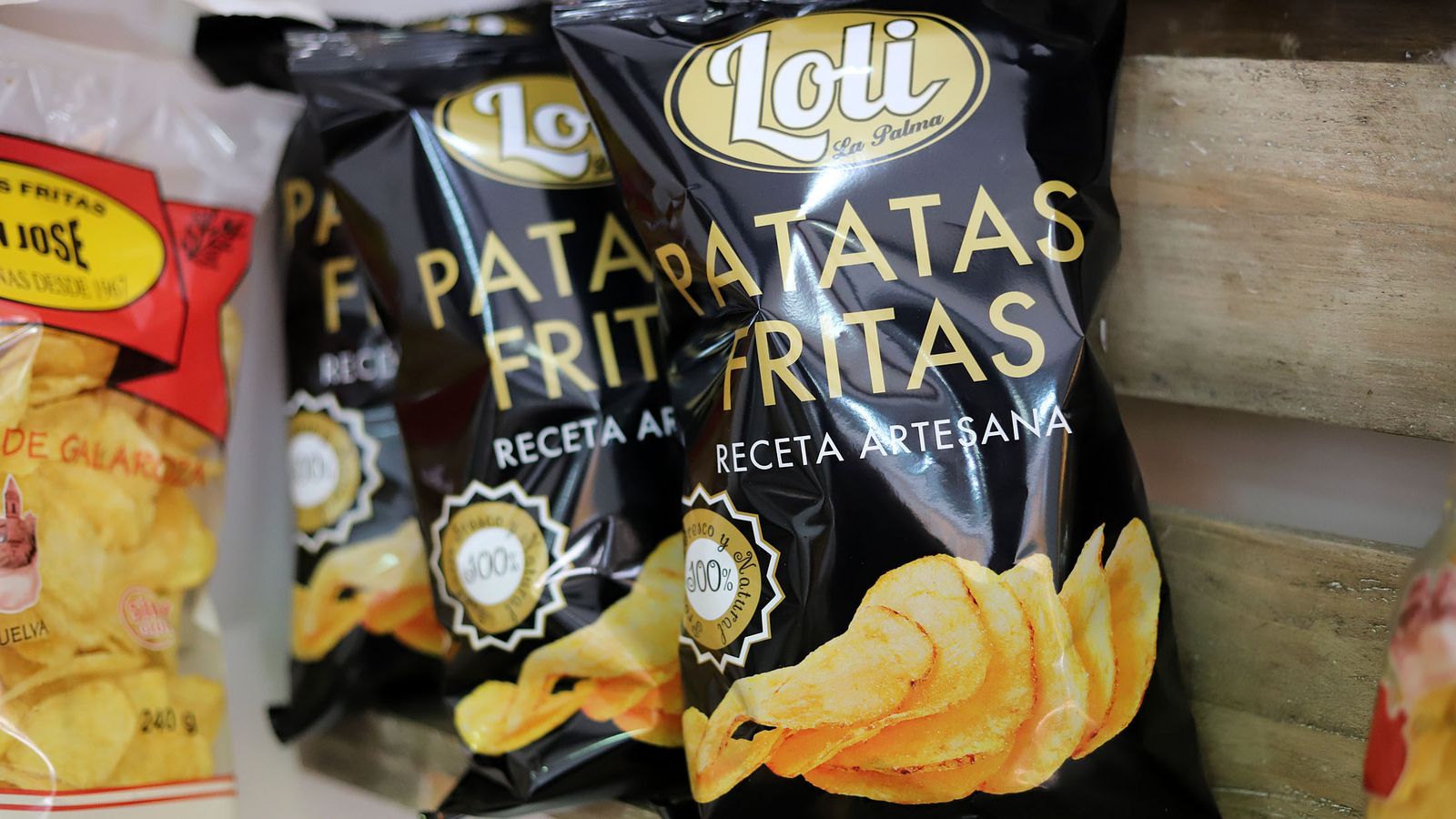 Patatas Loli, elaboradas en La Palma del Condado