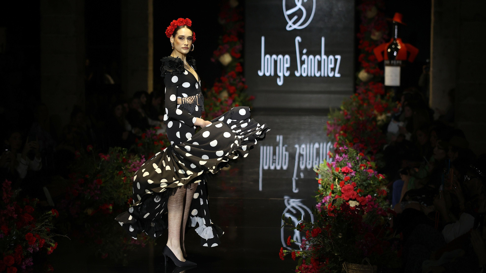 Desfile de Jorge Sánchez en la Pasarela Flamenca Tío Pepe Jerez 2024