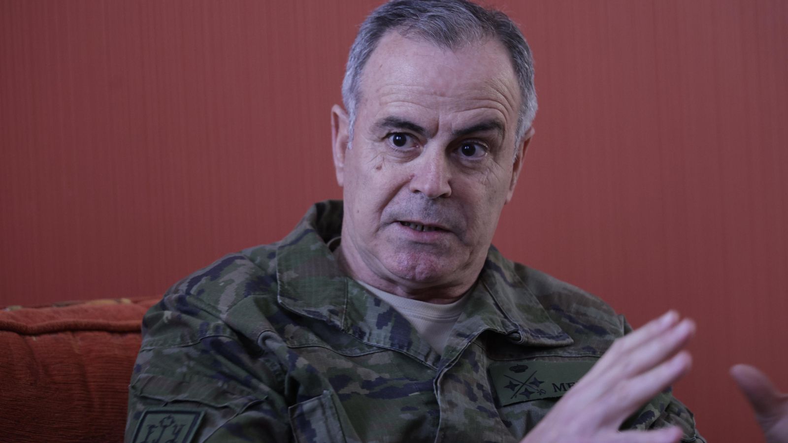 El teniente general Melero.