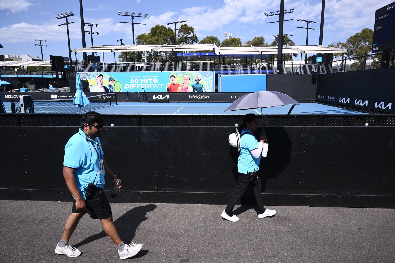 Las fotos de Alcaraz y del resto de cuartos de final de Australia