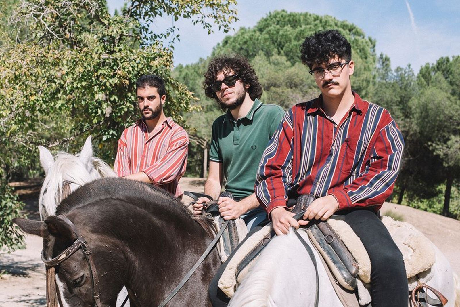 Sixto Martín, Jorge Zúñiga y Carlos Guerrero, de La Trinidad, en una imagen promocional.
