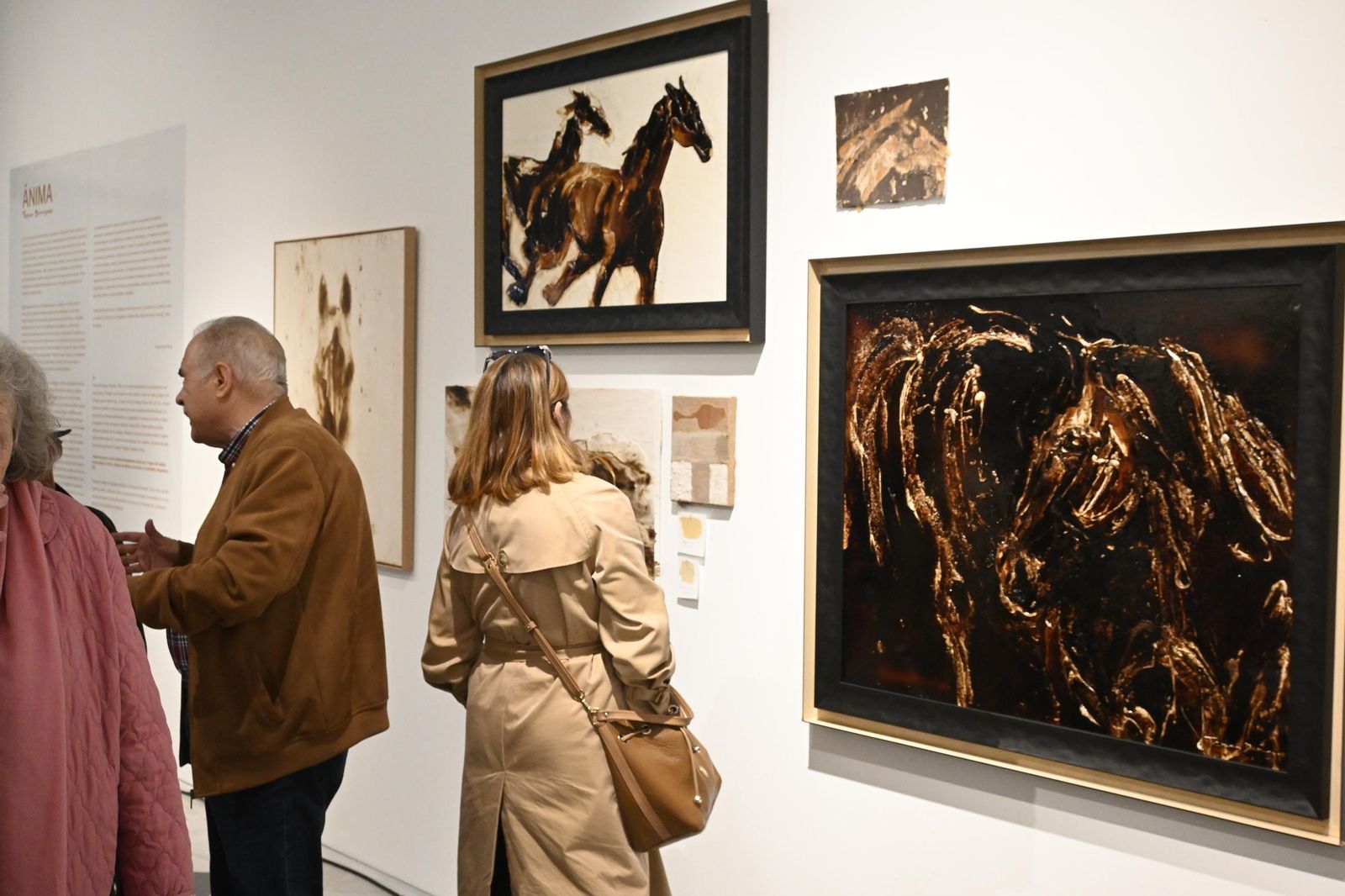 Inauguración de la exposición `Ánima´ de Tiziana Domínguez