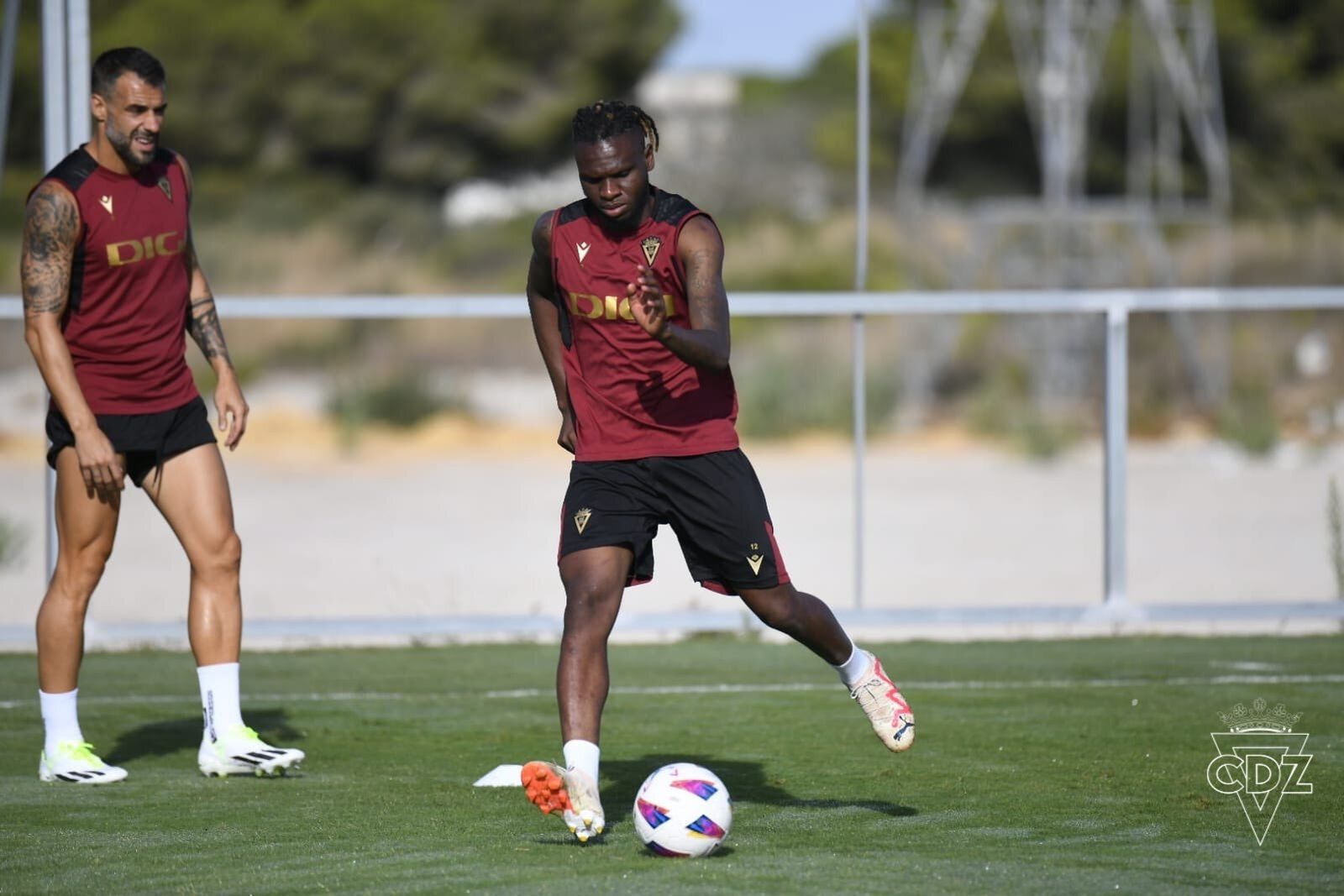 Kouamé en un entrenamiento.