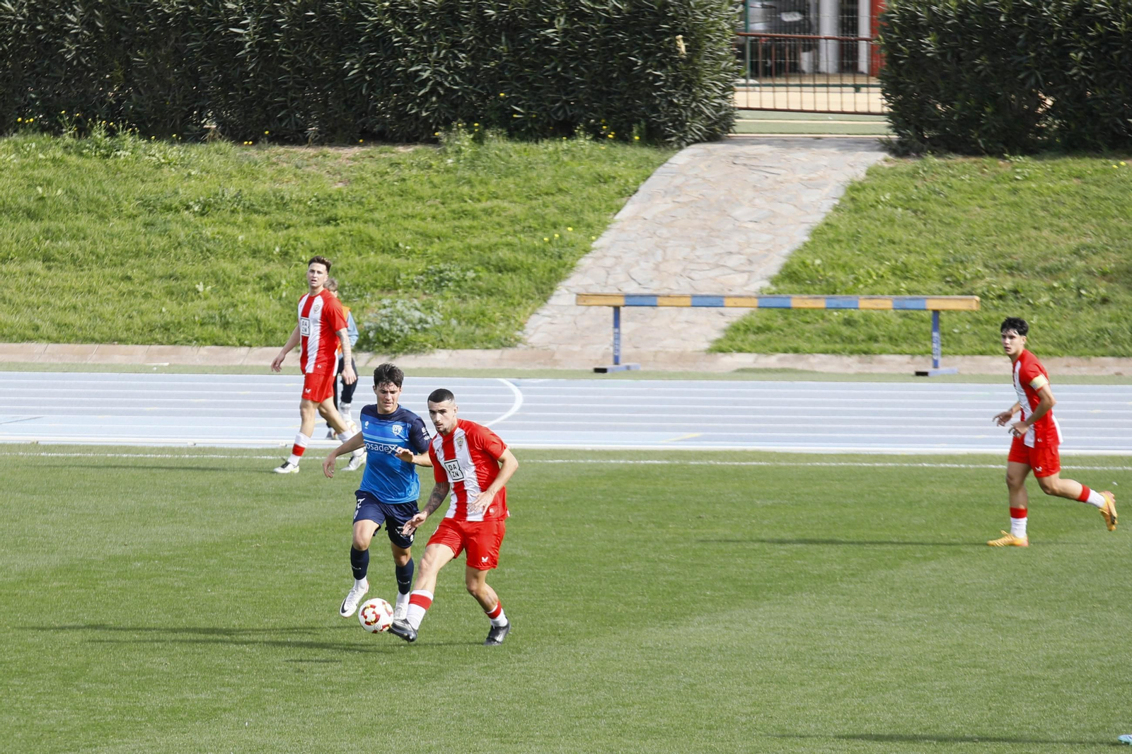 Imágenes del partido entre Almeria B contra Villanovense de segunda RFEF