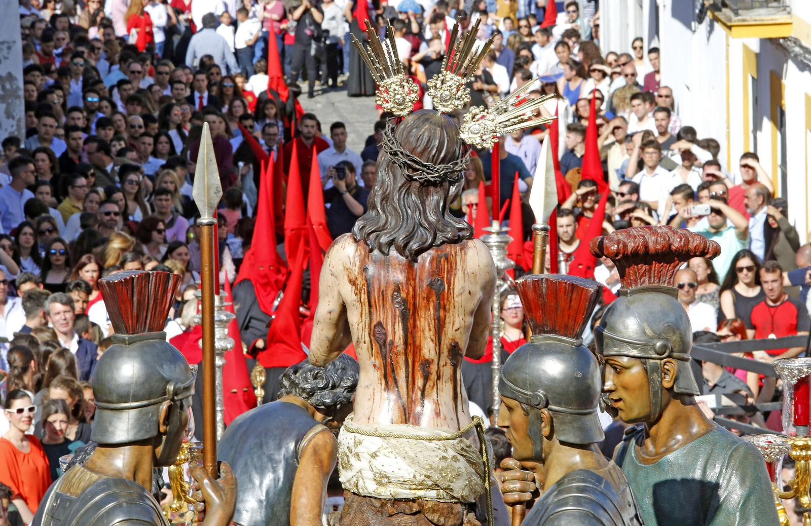 La imagen de Nuestro Padre Jesús de las Penas, por San Mateo.