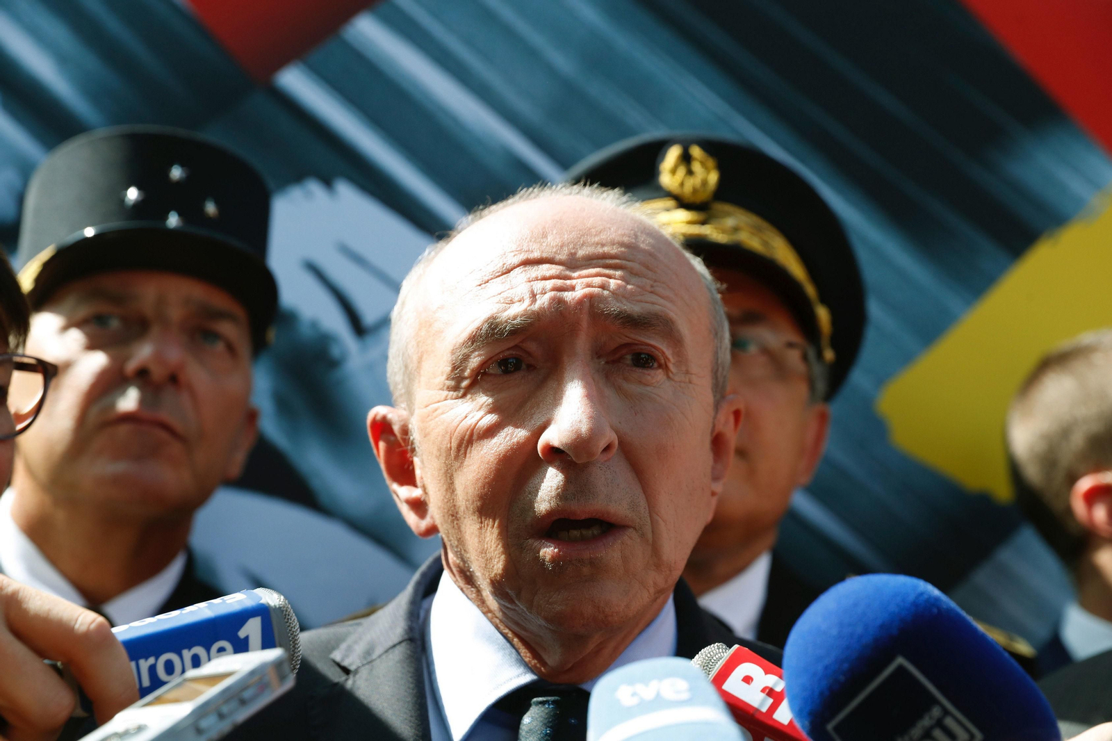 Gerard Collomb, ministro de Interior francés.