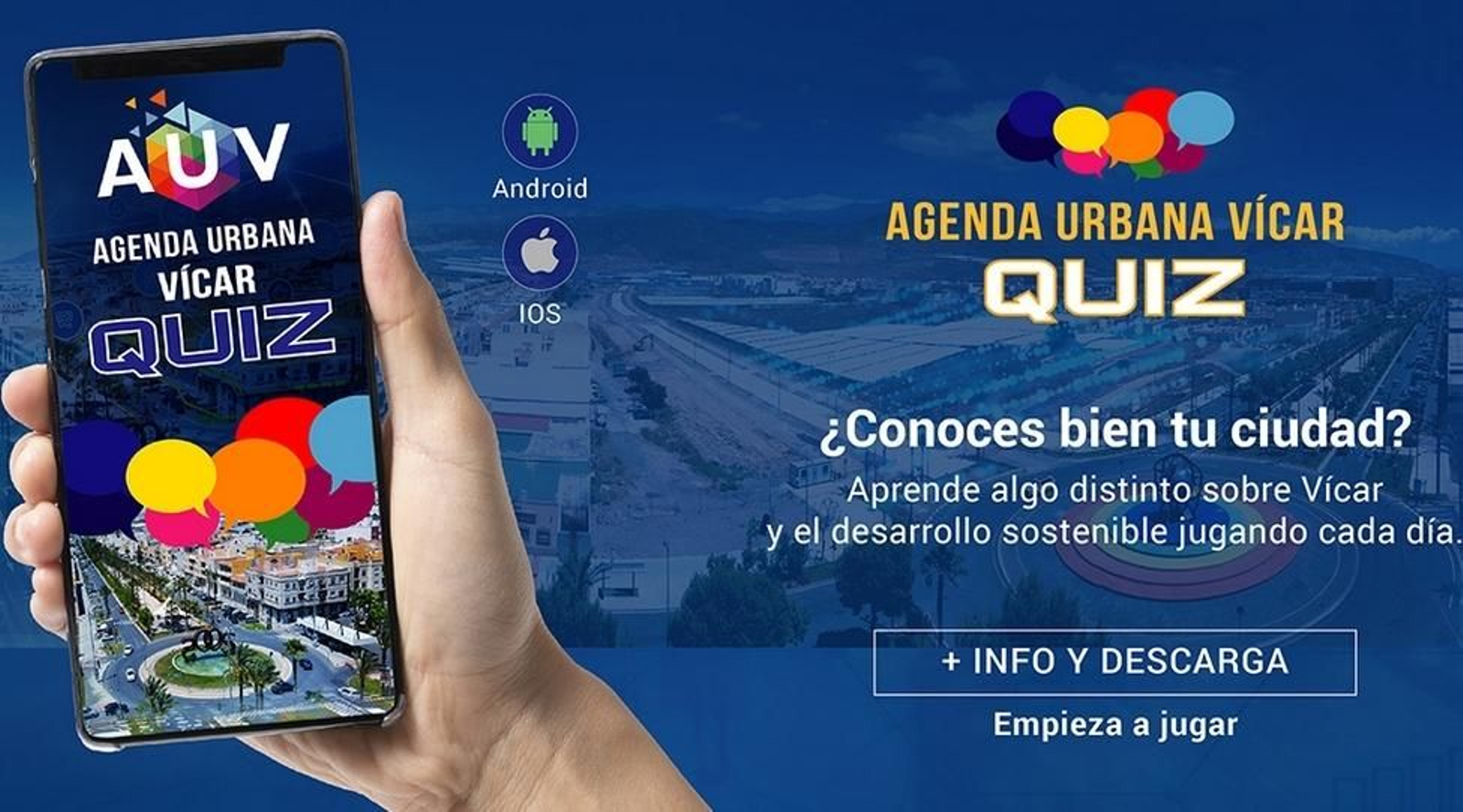 Una app para que los vecinos de Vícar se impliquen en la transformación del municipio