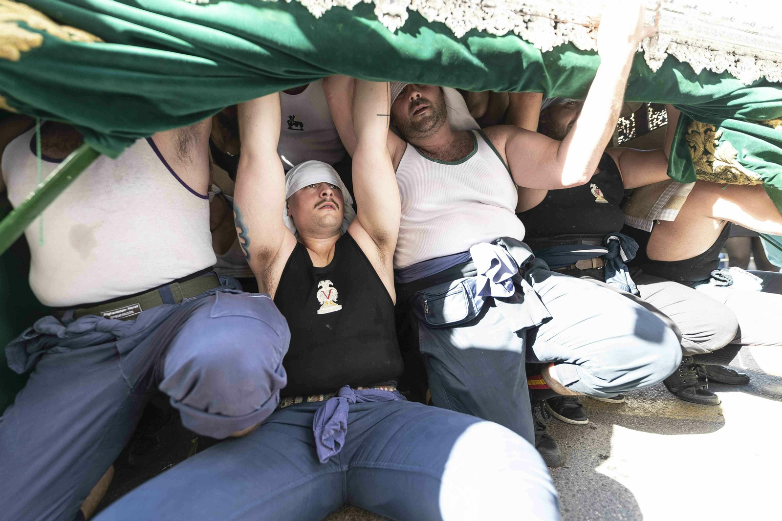 Las imágenes de la Hermandad de San Roque