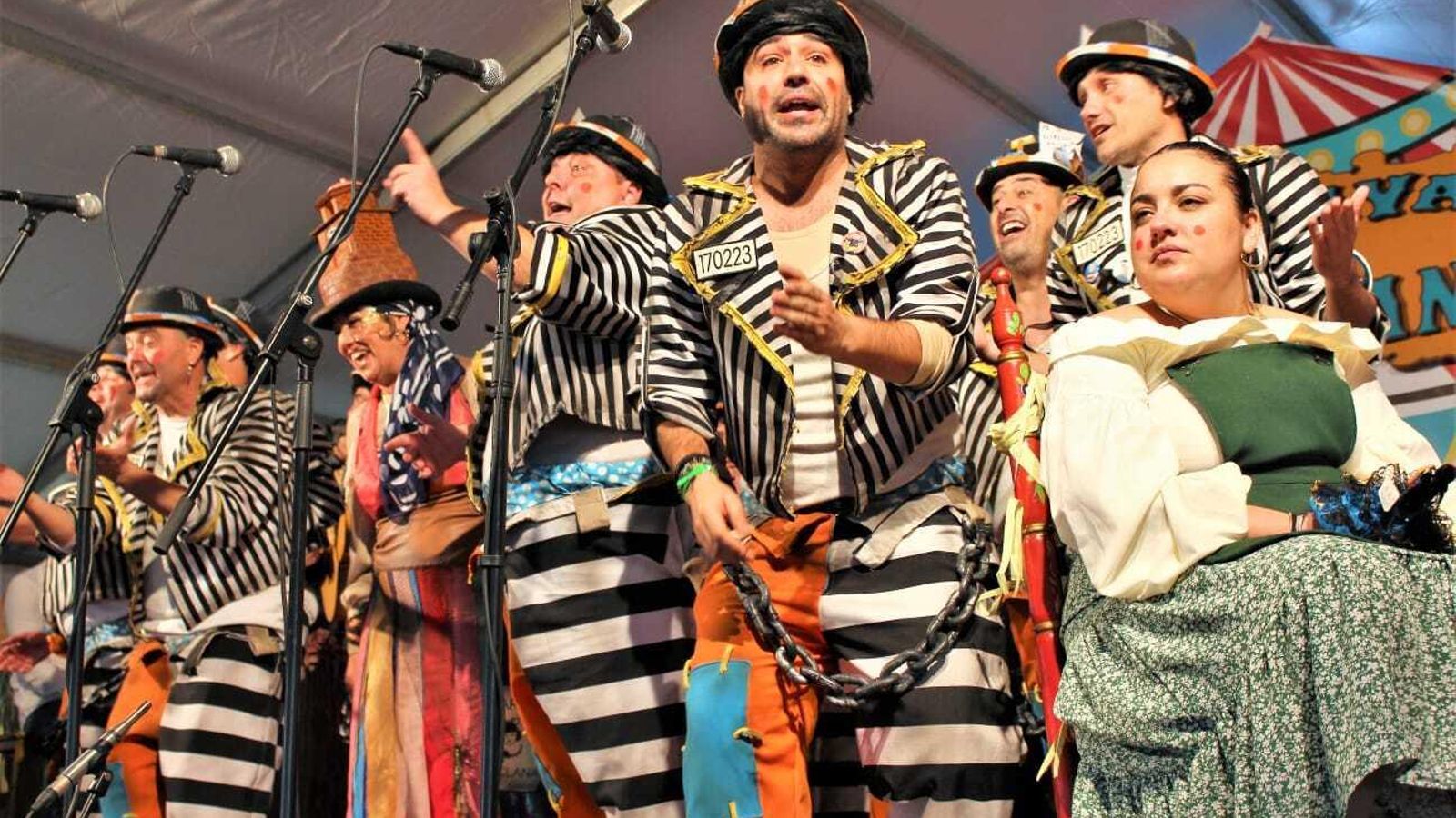 'La chirigota invisible' en el pregón.