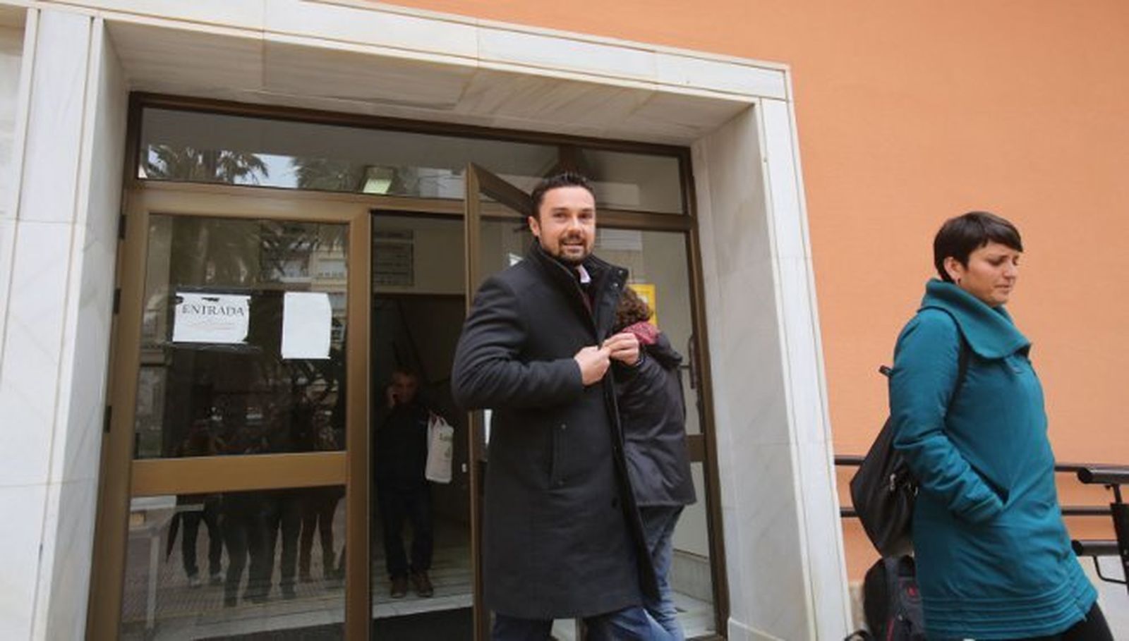 Martín Vila, a su salida del juzgado.