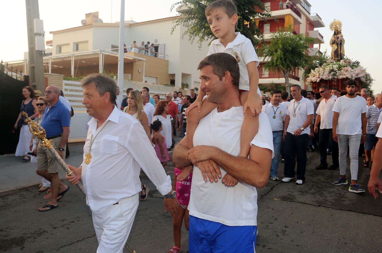 Procesión de la Virgen del Carmen en Punta Umbría