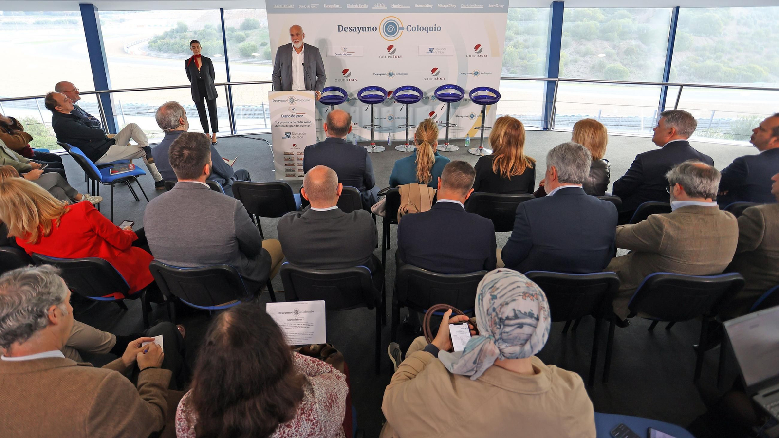 Desayuno de la Provincia de Cádiz como destino de grandes eventos