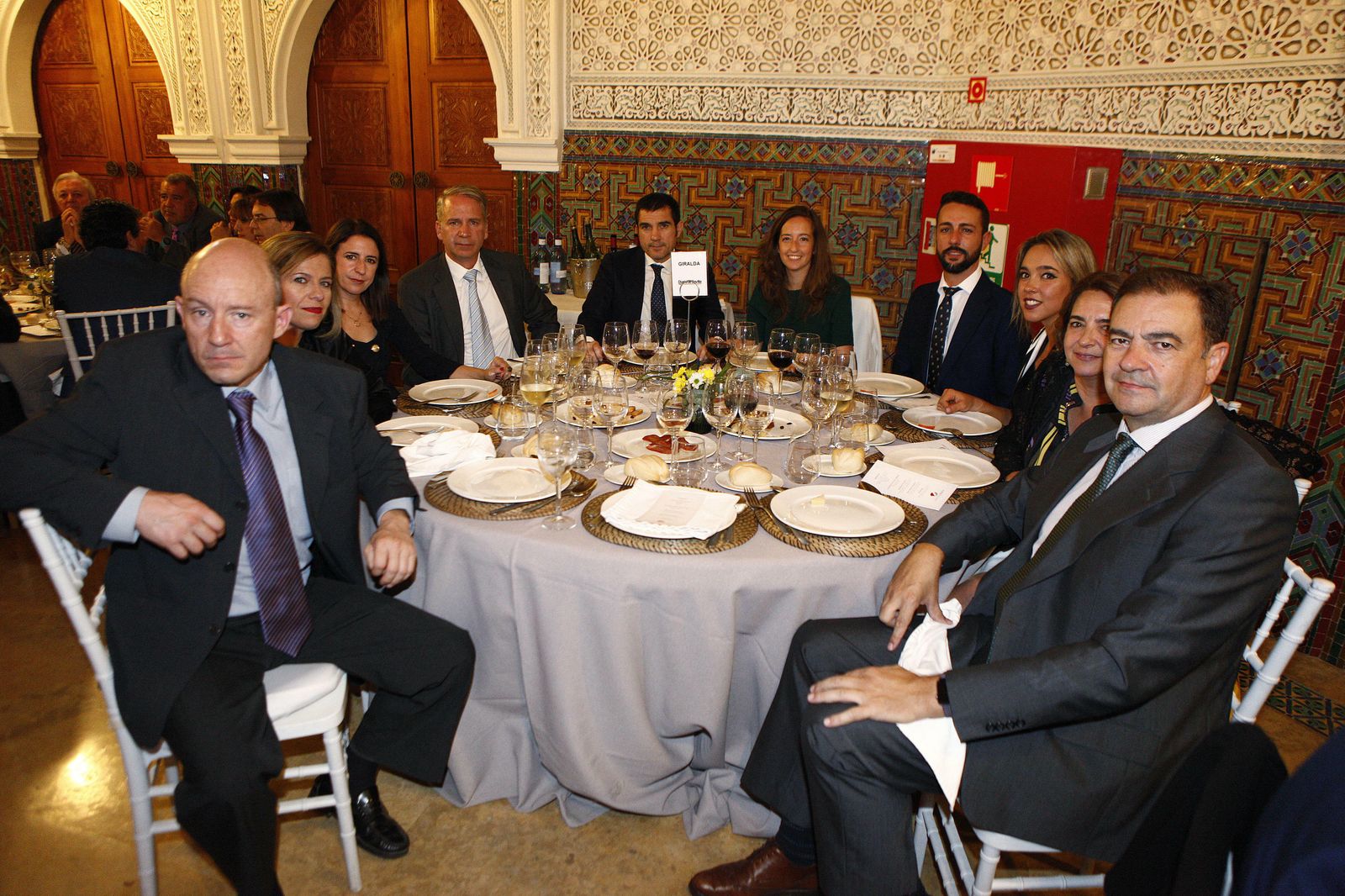 Rafael Cerezo, Rosario Cruz, Esperanza Juárez, Aurelio Cerezo, Juan Listán, María Rojas, Juan José Bueno, Amalia Barrera, Mª Jesús Yanes y Antonio Millán.