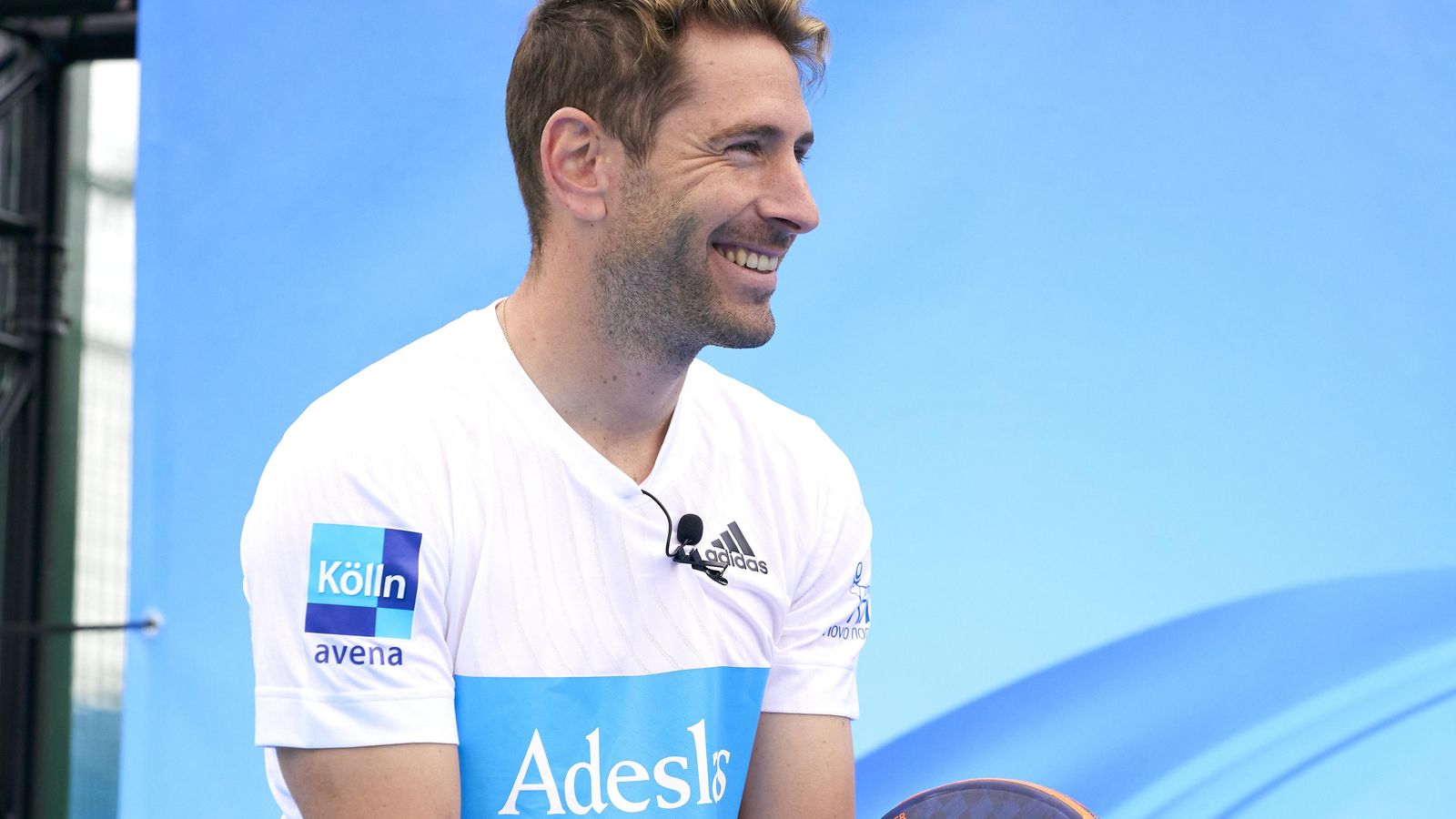 Álex Ruiz, en un acto promocional.