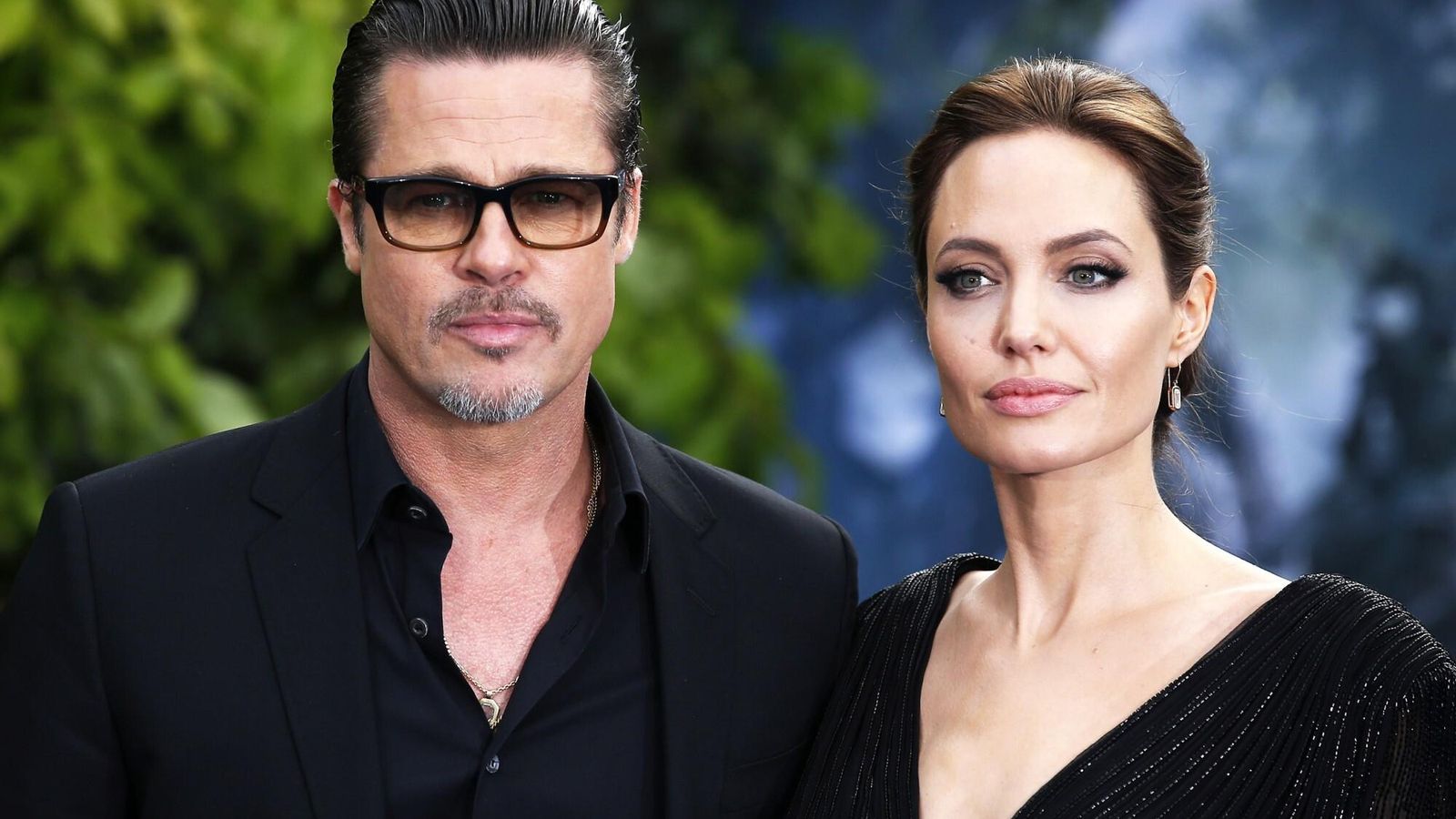 Brad Pitt y Angelina Jolie, cuando eran pareja.