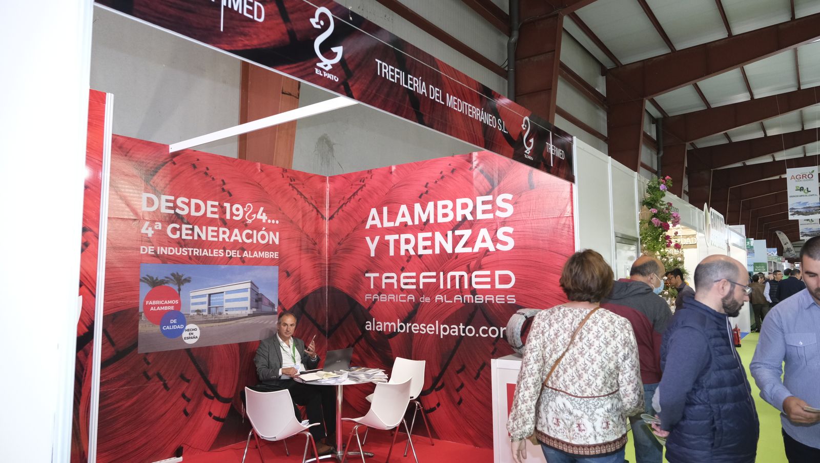 Imágenes del primer día de Expolevante Níjar.