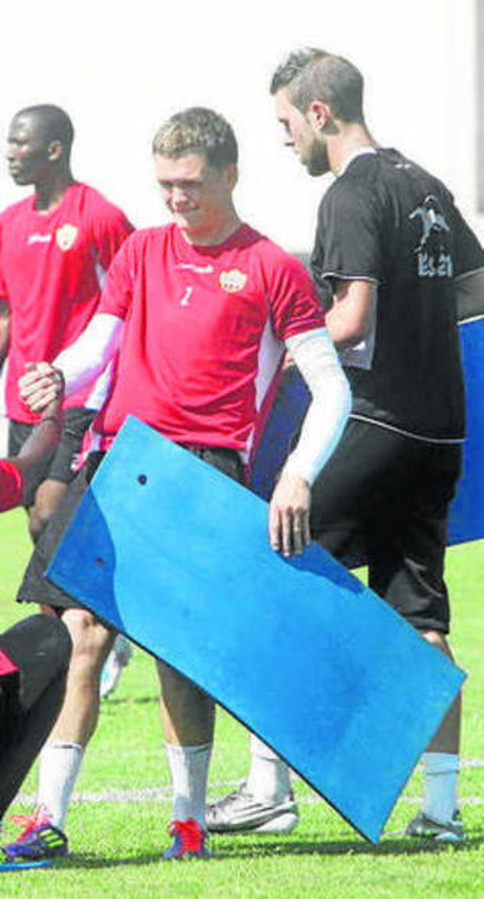 Diego García con Jakobsen.