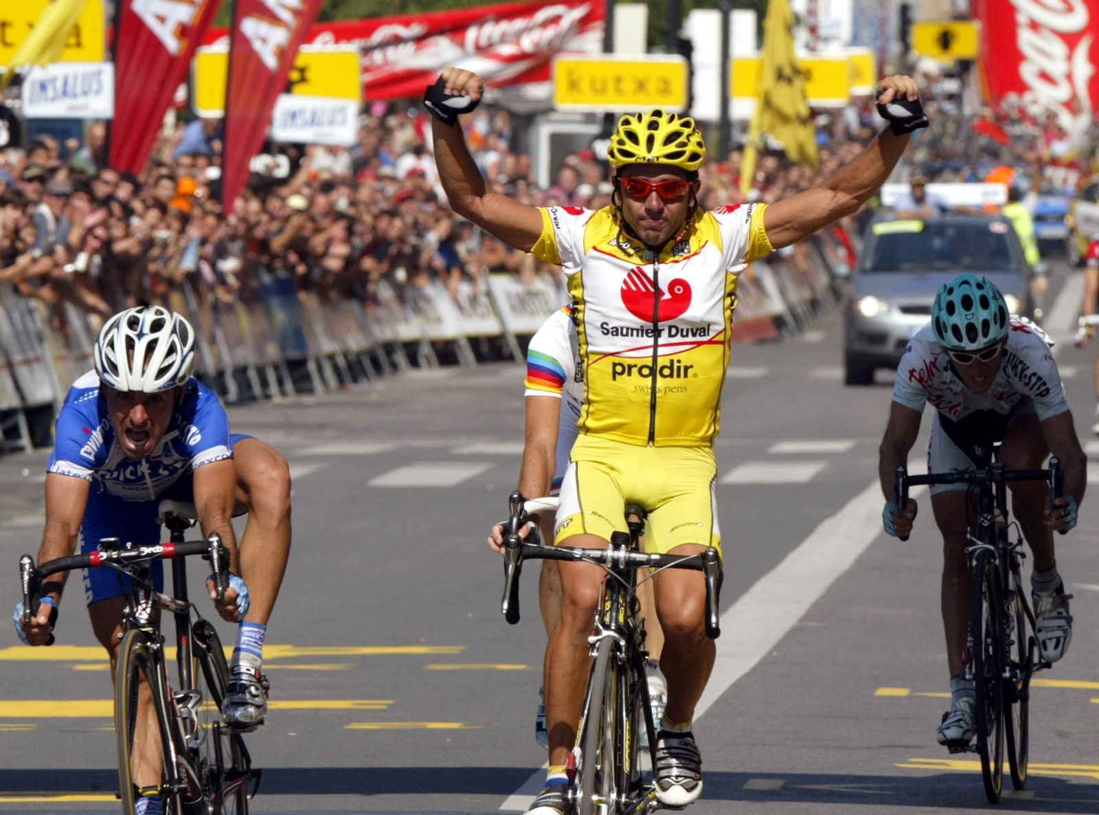 La carrera de Davide Rebellin, en imágenes