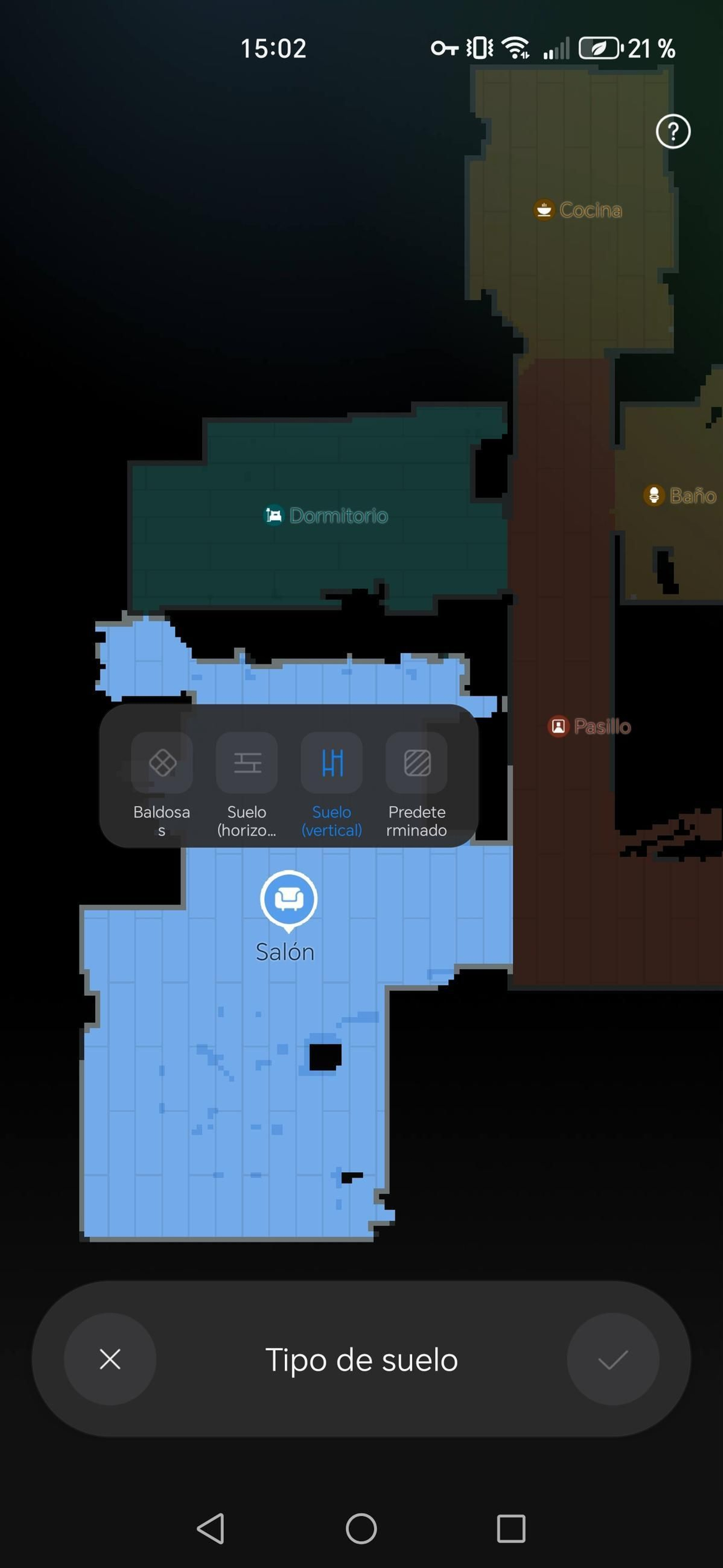 Aplicación Roborock - Robot aspirador Saros Z70