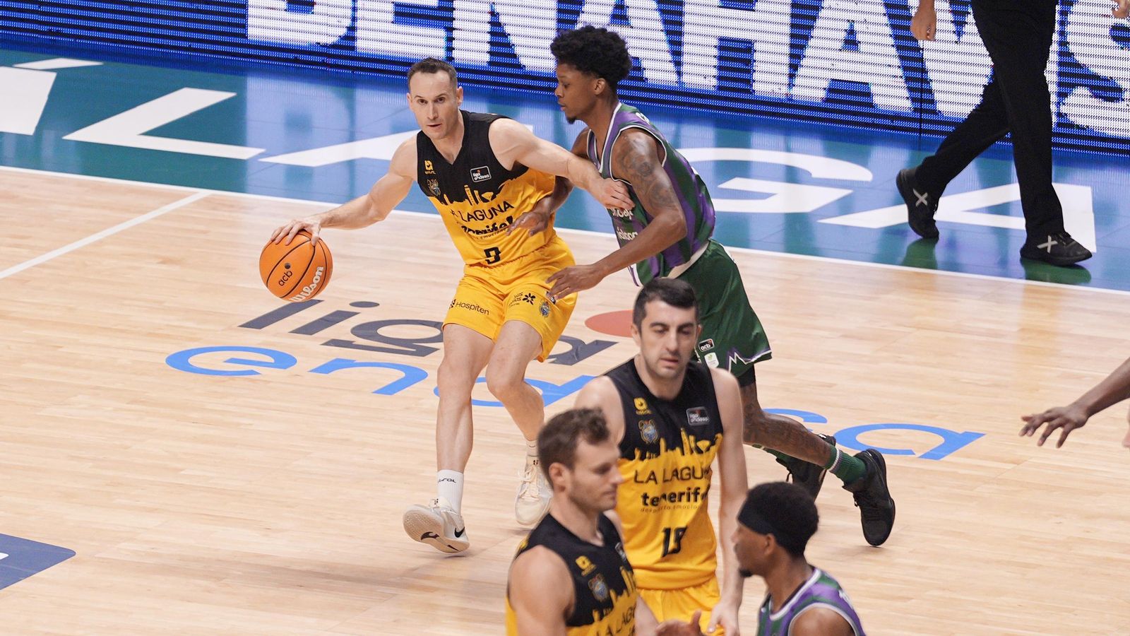 El Unicaja-La Laguna Tenerife, en fotos