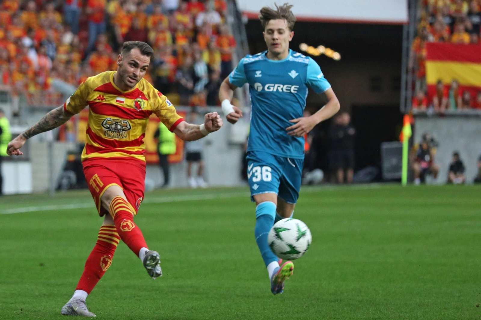 Las fotos del Jagiellonia - Betis