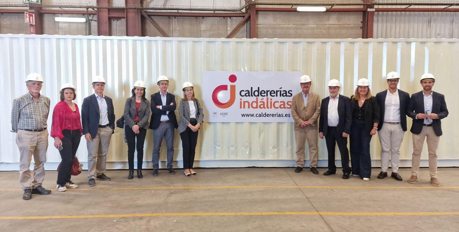 Visita Asempal a Caldererías Indálicas.