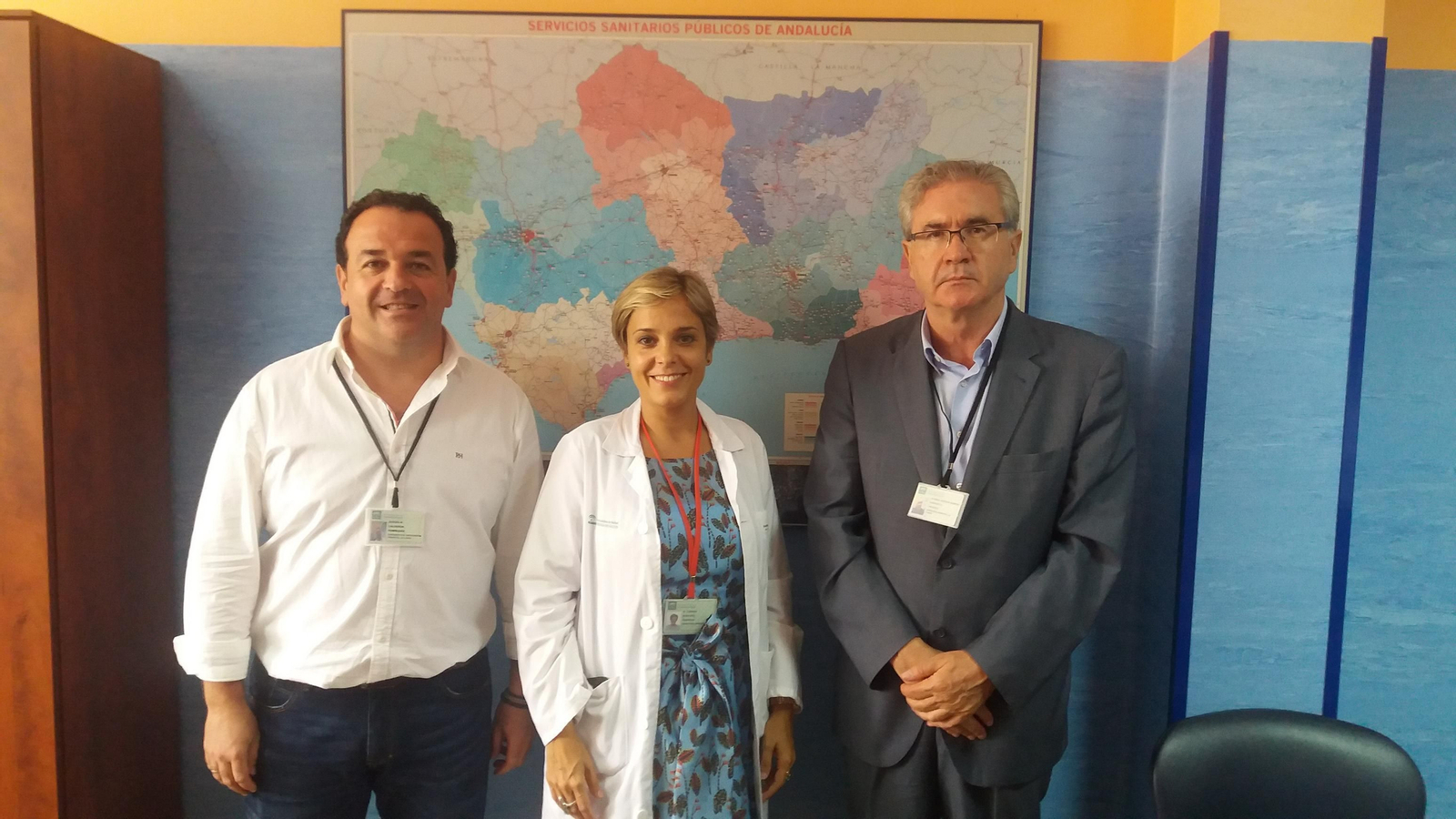 Sergio Calderón, Carmen Montaño y Joseba Barroeta.