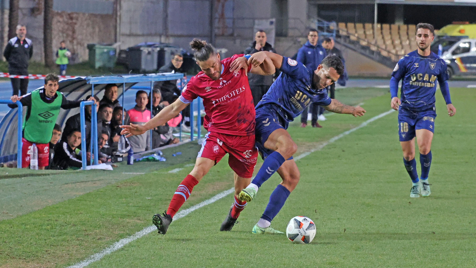 Xerez DFC contra UCAM Murcia en Chapín