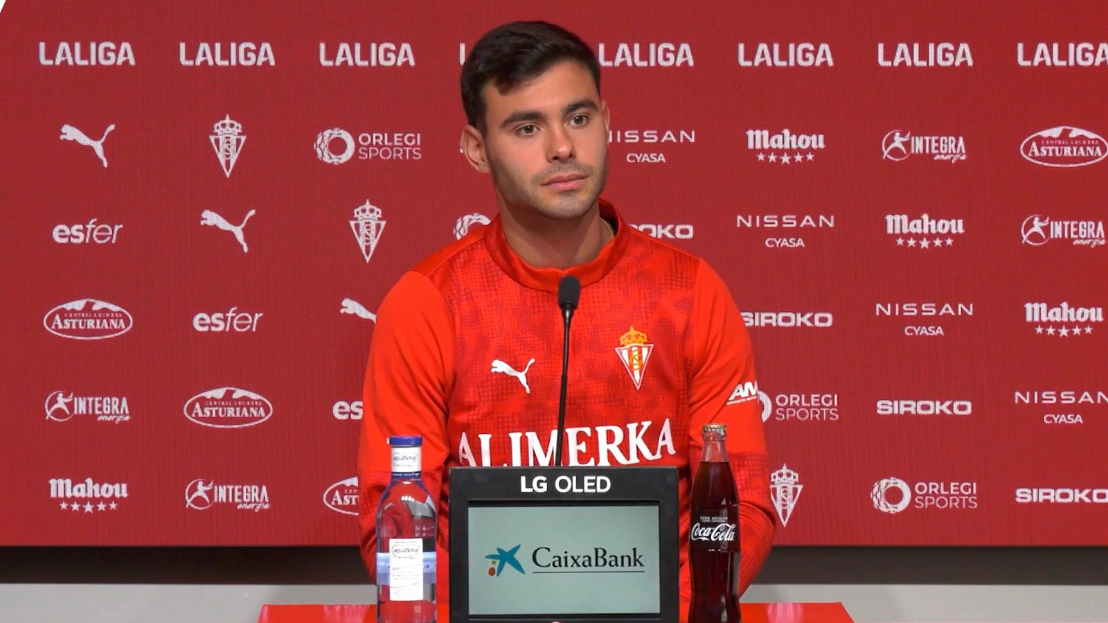 Diego Sánchez, durante la rueda de prensa.