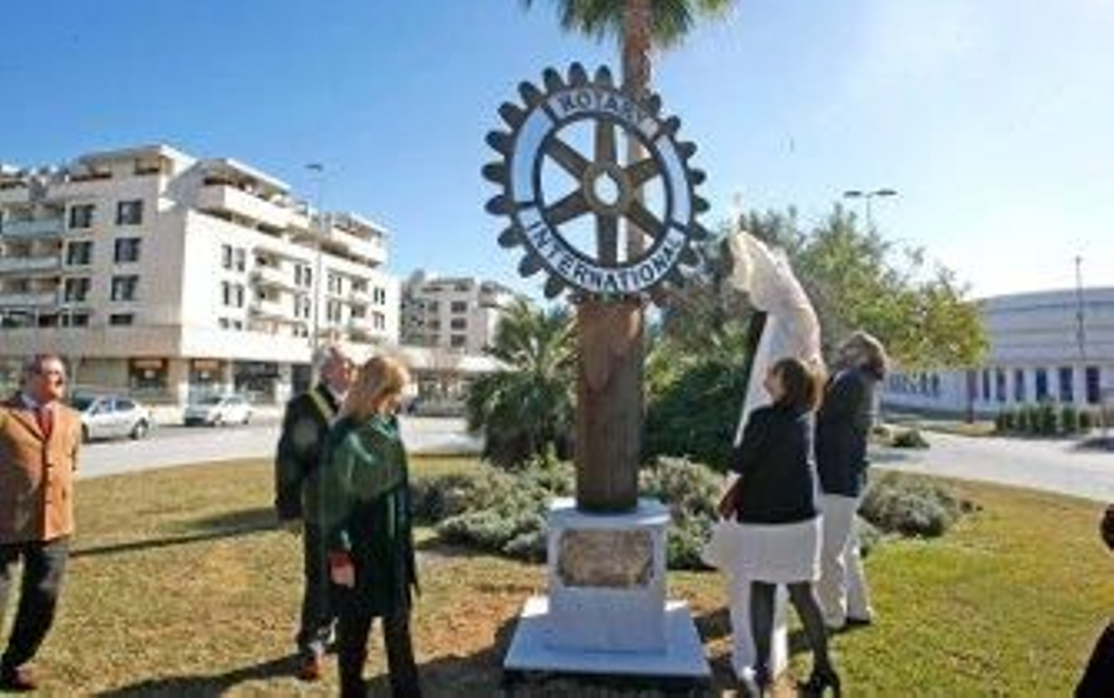 La rueda rotaria ya gira en Jerez