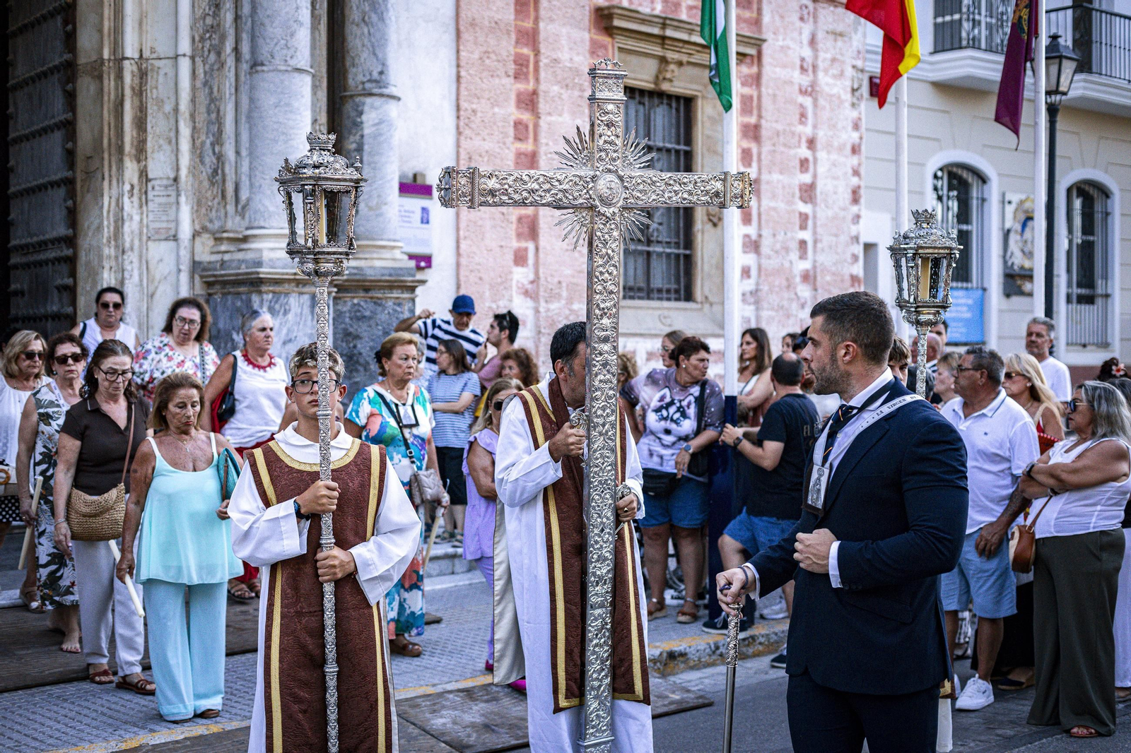 Las imágenes de la procesión de la Virgen del Carmen en Cádiz