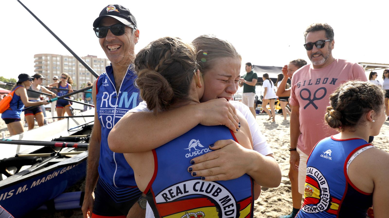 Las fotos de la tercera jornada del Campeonato de España de Remo en banco fijo, en La Línea