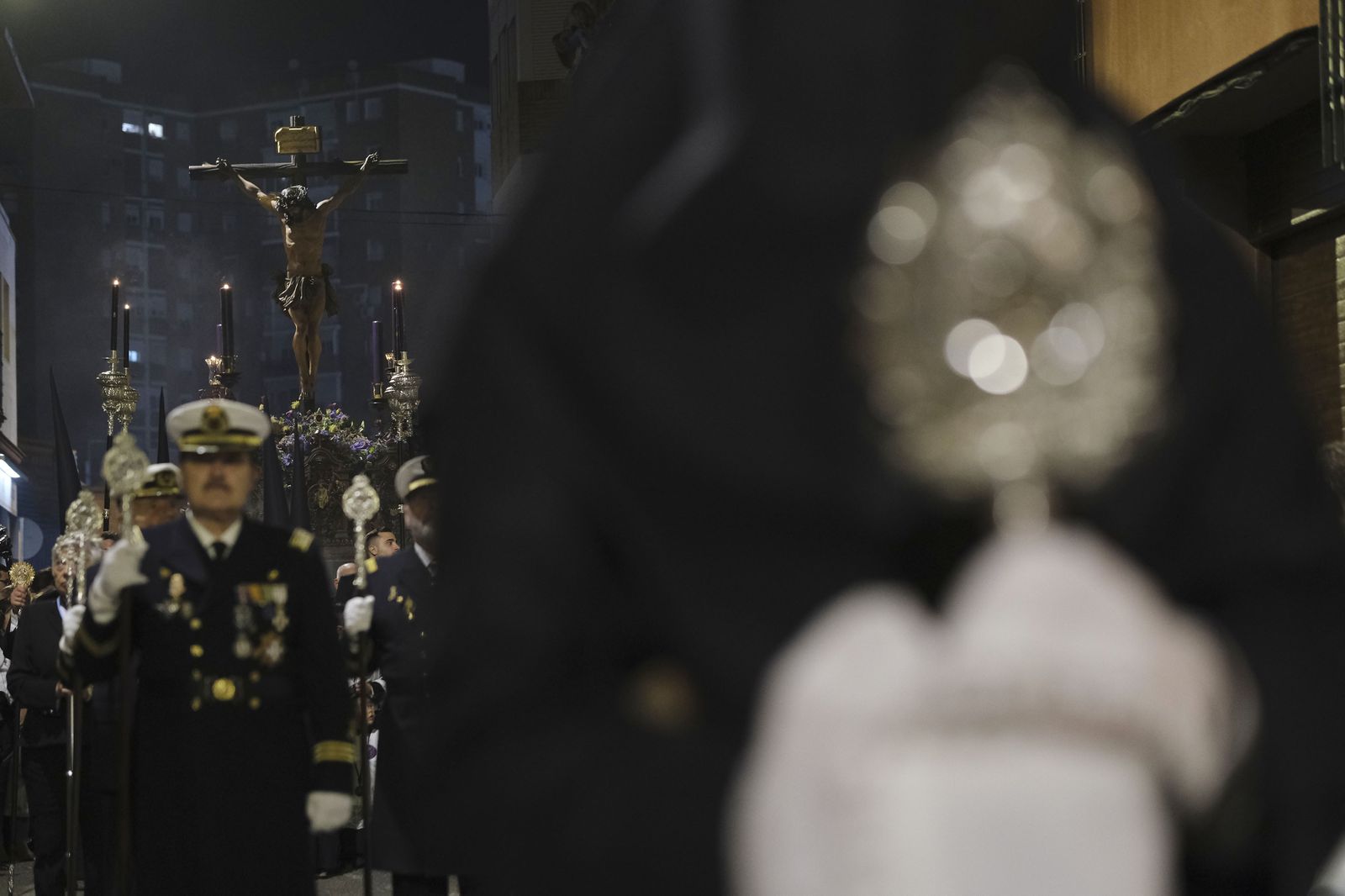 Las imágenes de la Hdad. de Pasión y Muerte (Triana) en la Semana Santa de Sevilla 2024