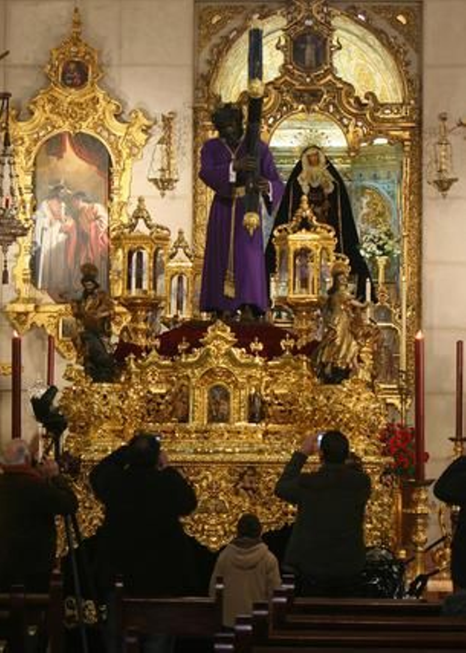 Nuestro Padre Jesús de la Salud, de la Hermandad de los Gitanos.

Foto: Jose Angel Garcia