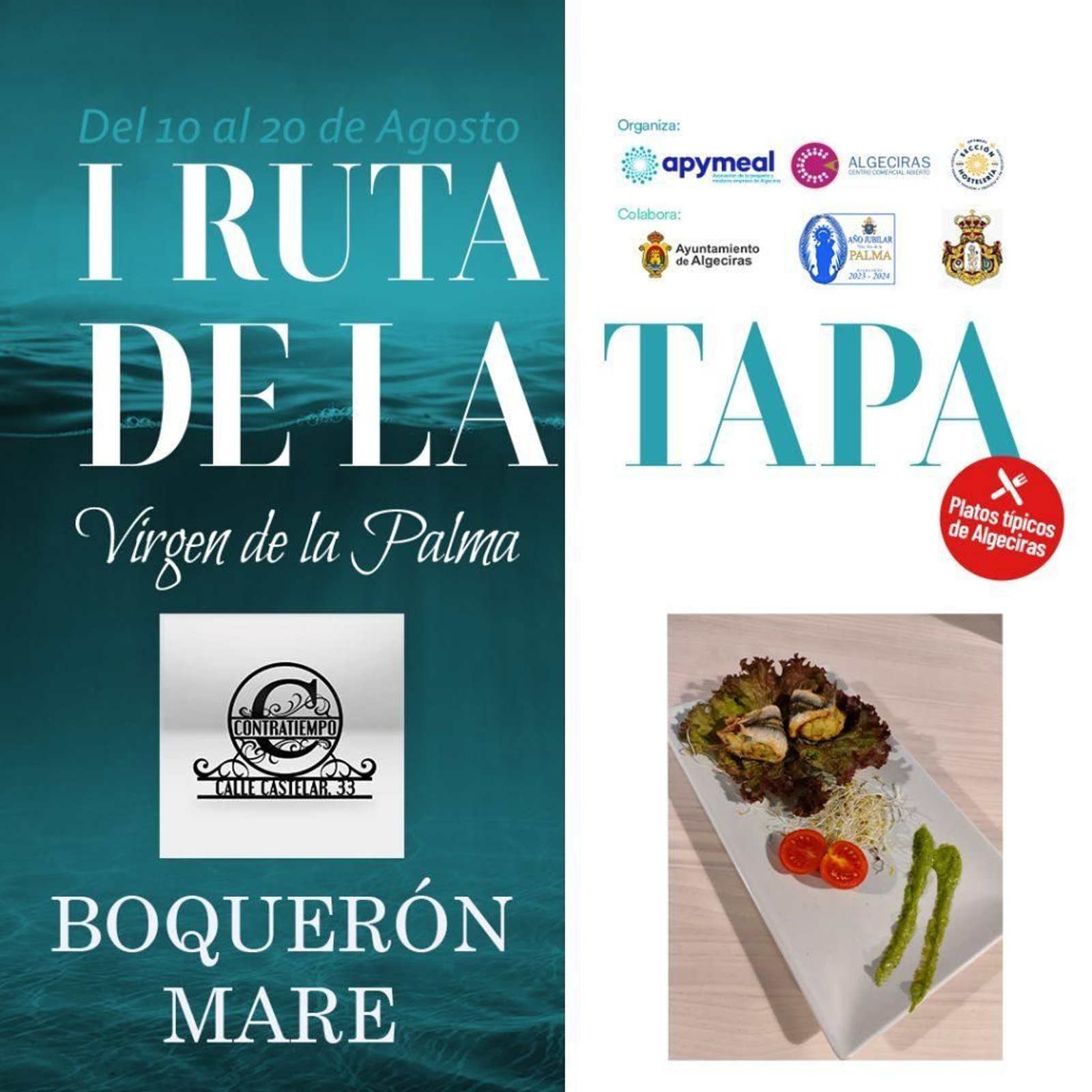 Boquerón mare. Bar Contratiempo.