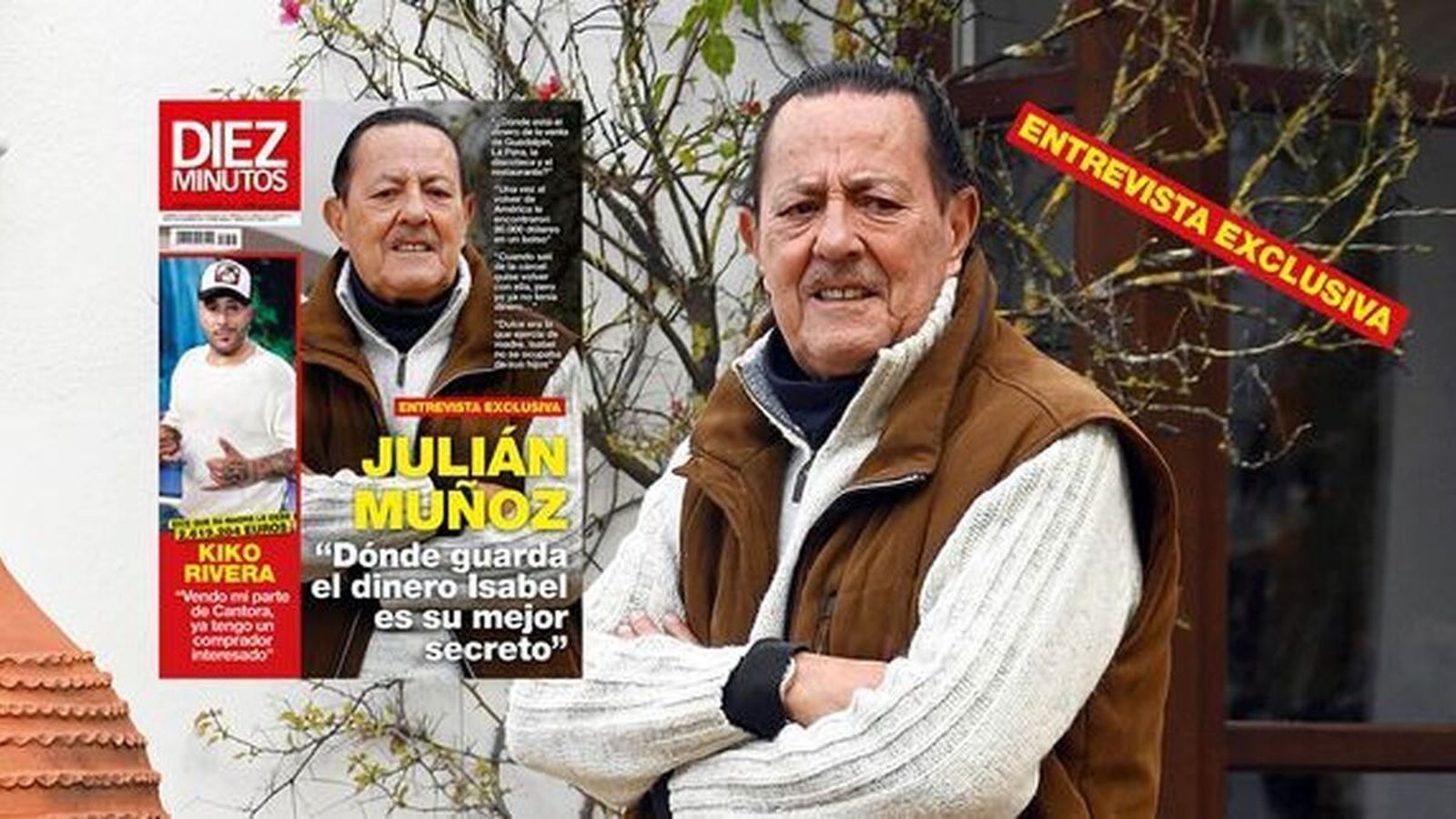 Julián Muñoz, en la portada de esta semana de 'Diez Minutos'.
