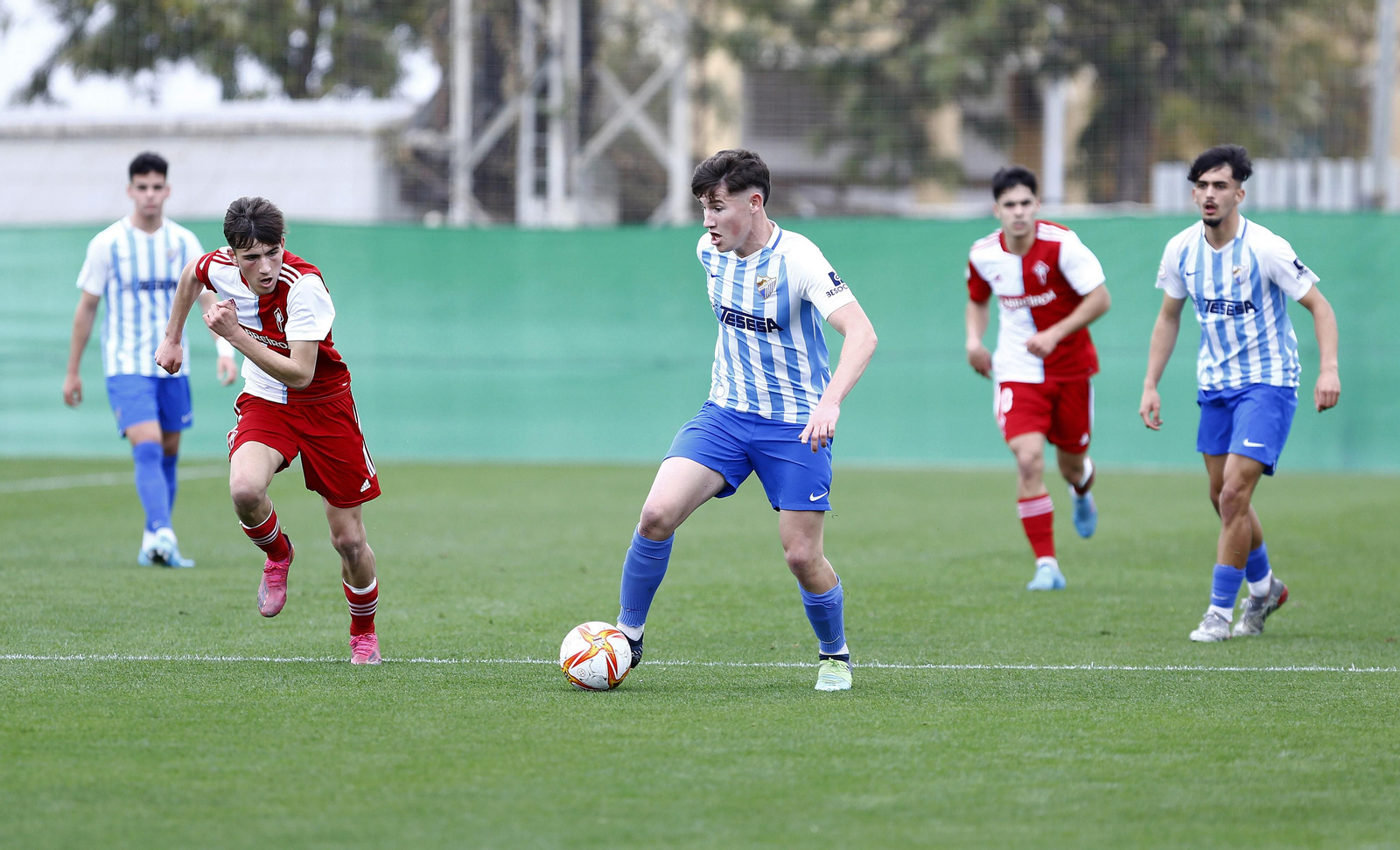 Las fotos del Málaga-Celta de la Copa del Rey de juveniles