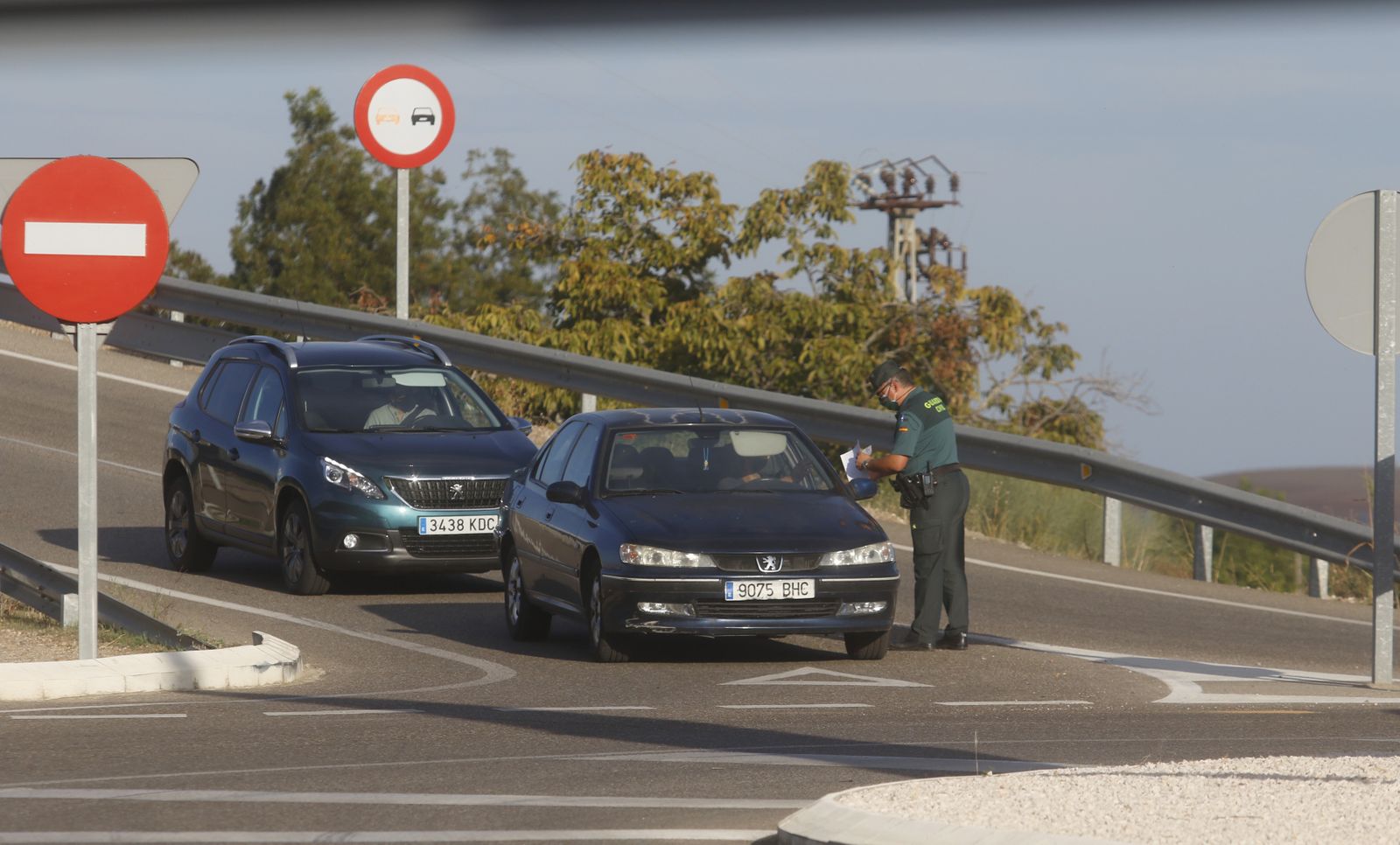 Las fotografías del primer día de confinamiento en Almodóvar del Río