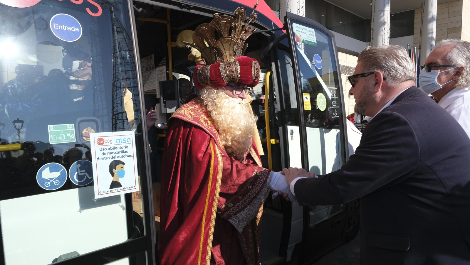 Los Reyes Magos en el Hospital Torrecárdenas de Almería