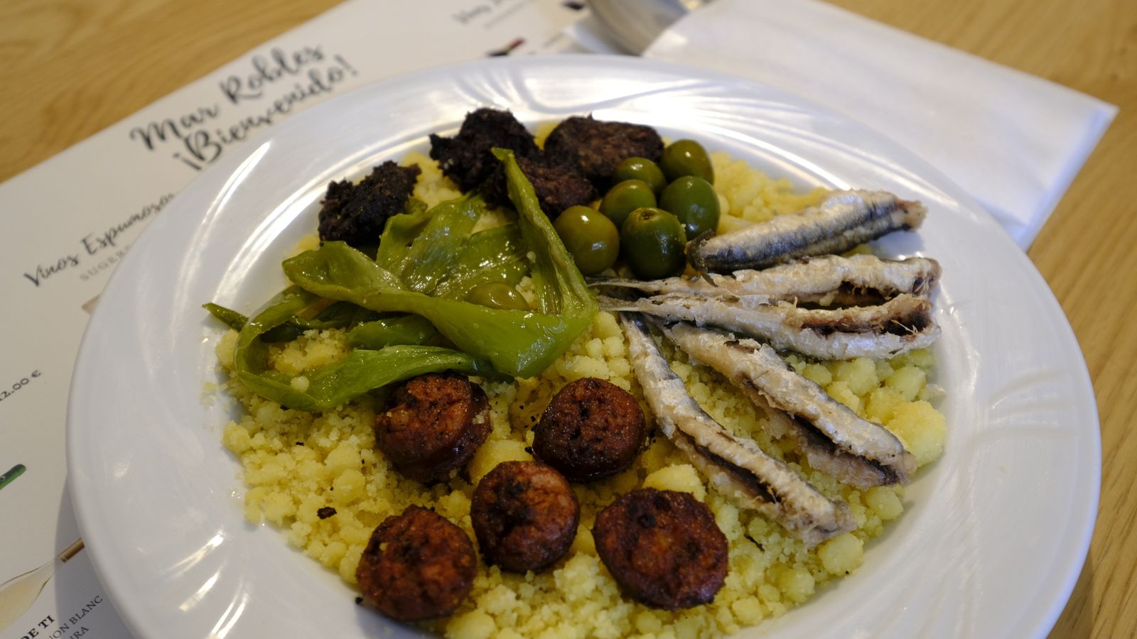 Las migas son una de las especialidades del establecimiento.