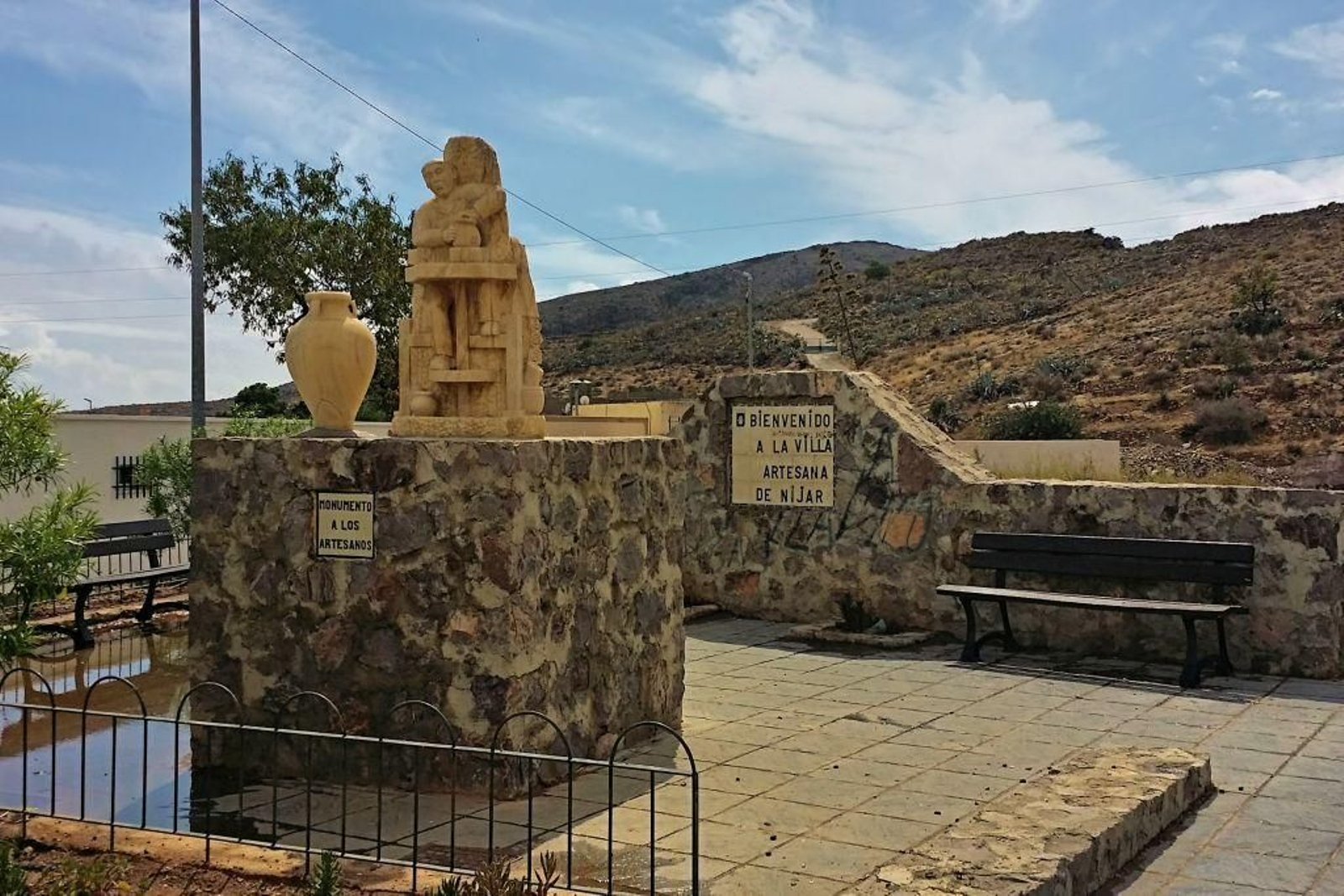 Uno de los rincones de Níjar.