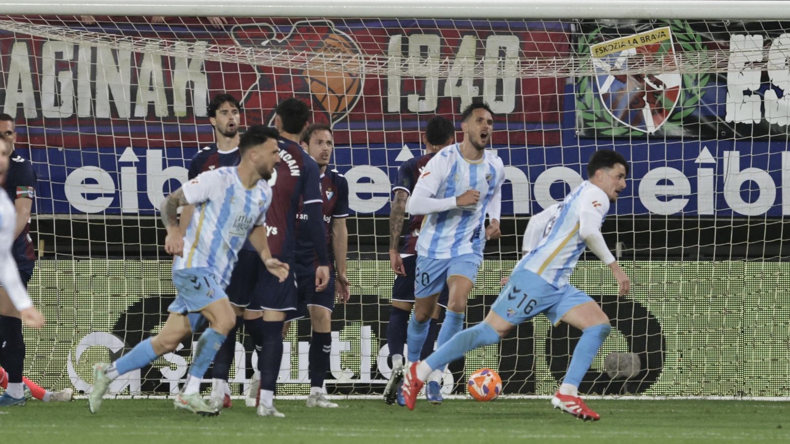 El Eibar-Málaga CF, en fotos