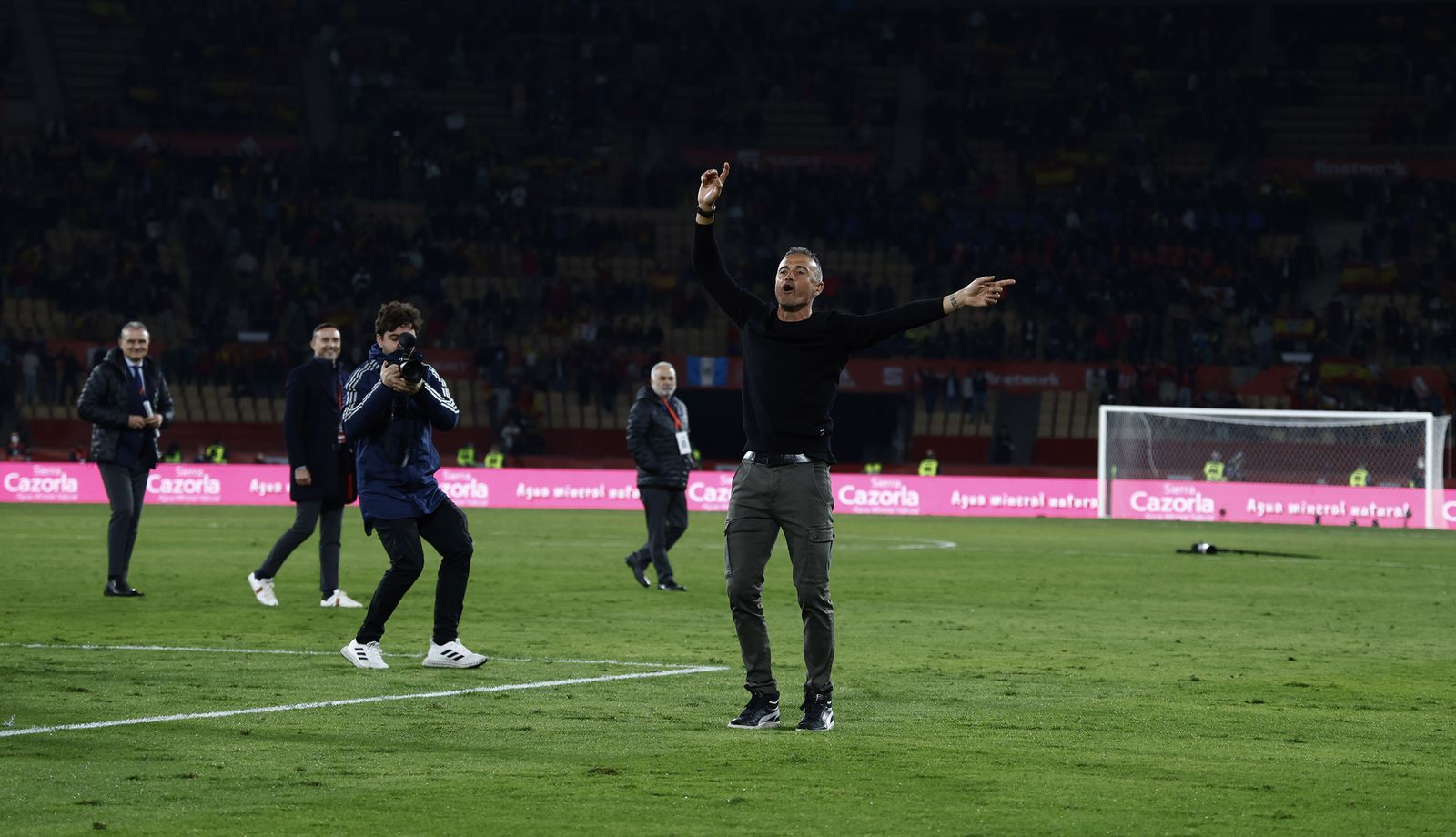 Las imágenes del España-Suecia